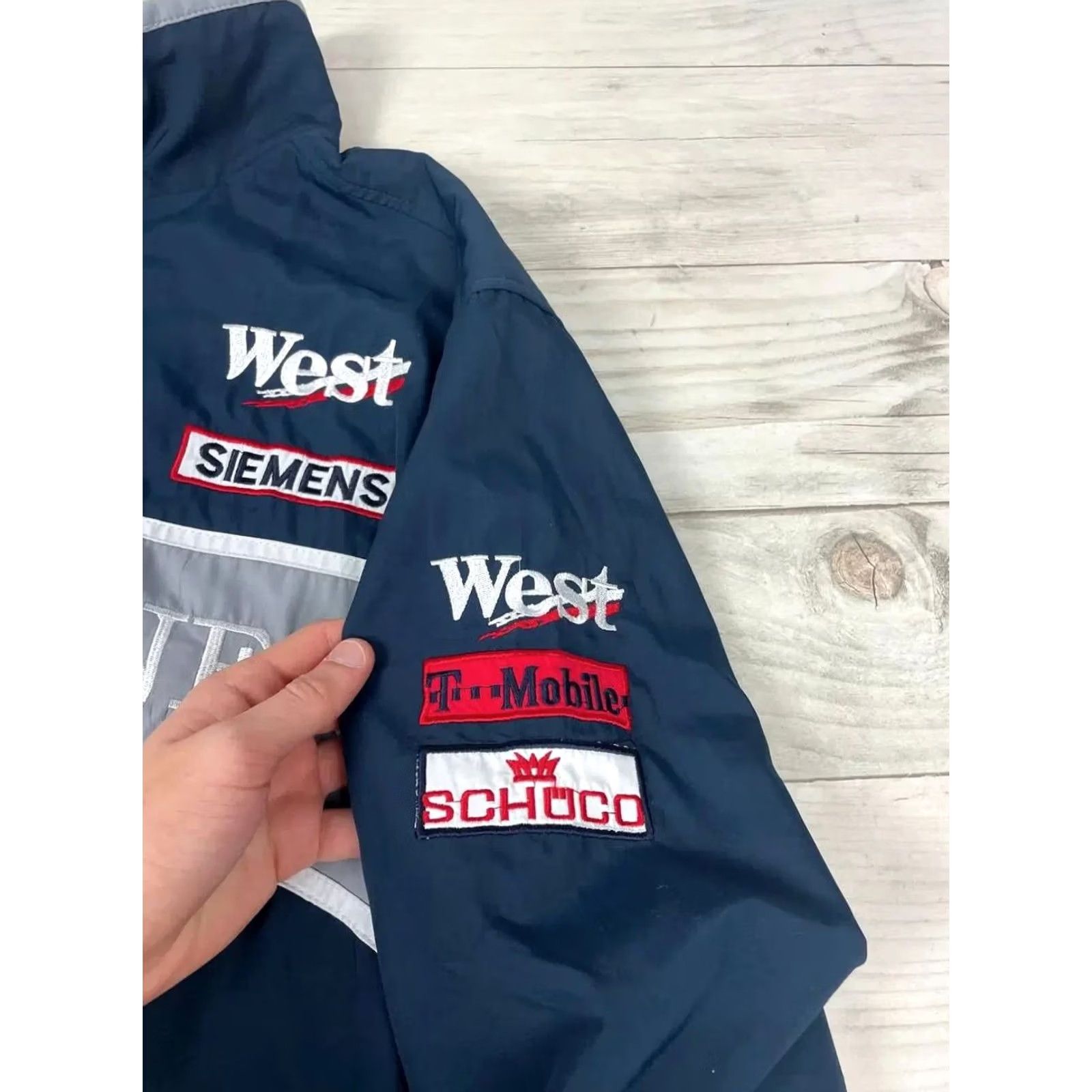 Mercedes-Benz VINTAGE Mercedes-Benz Jacket Nike? Size US XXL / EU 58 / 5 - 4 Thumbnail