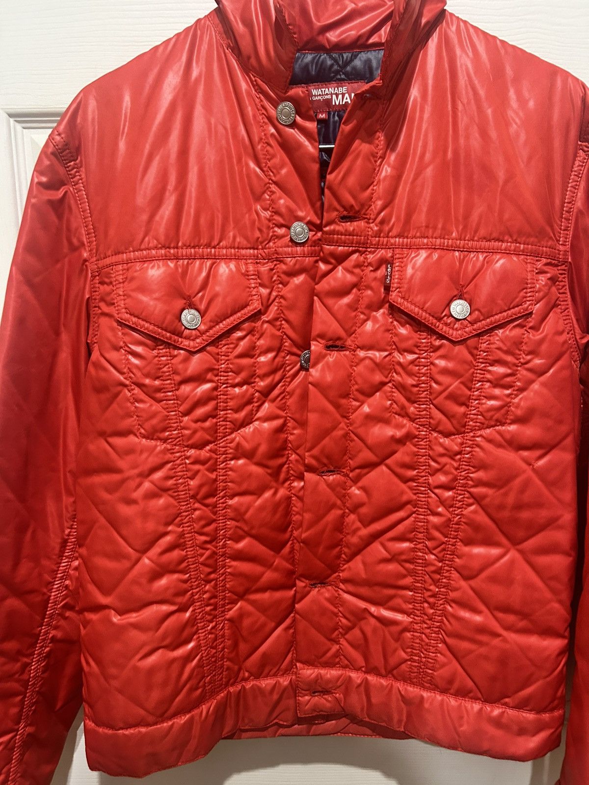 Comme des Garcons × Junya Watanabe × Levi's Levi’s CDG Junya Quilted Trucker Jacket Size US M / EU 48-50 / 2 - 3 Thumbnail