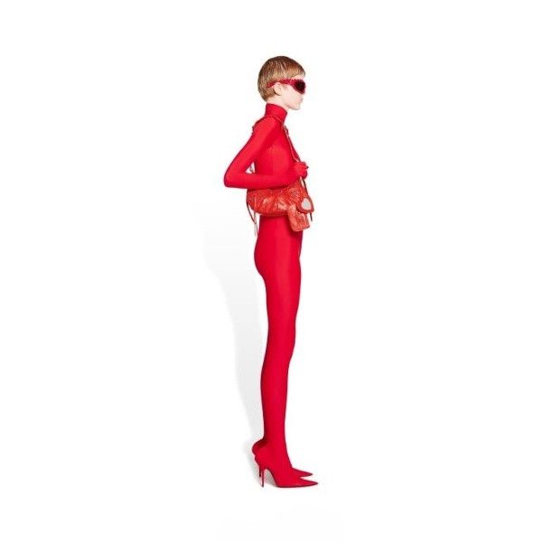 Balenciaga o1srvl11e1224 Size: OS / Le Cagole XS Shoulder Bag in Red Size ONE SIZE - 2 Thumbnail