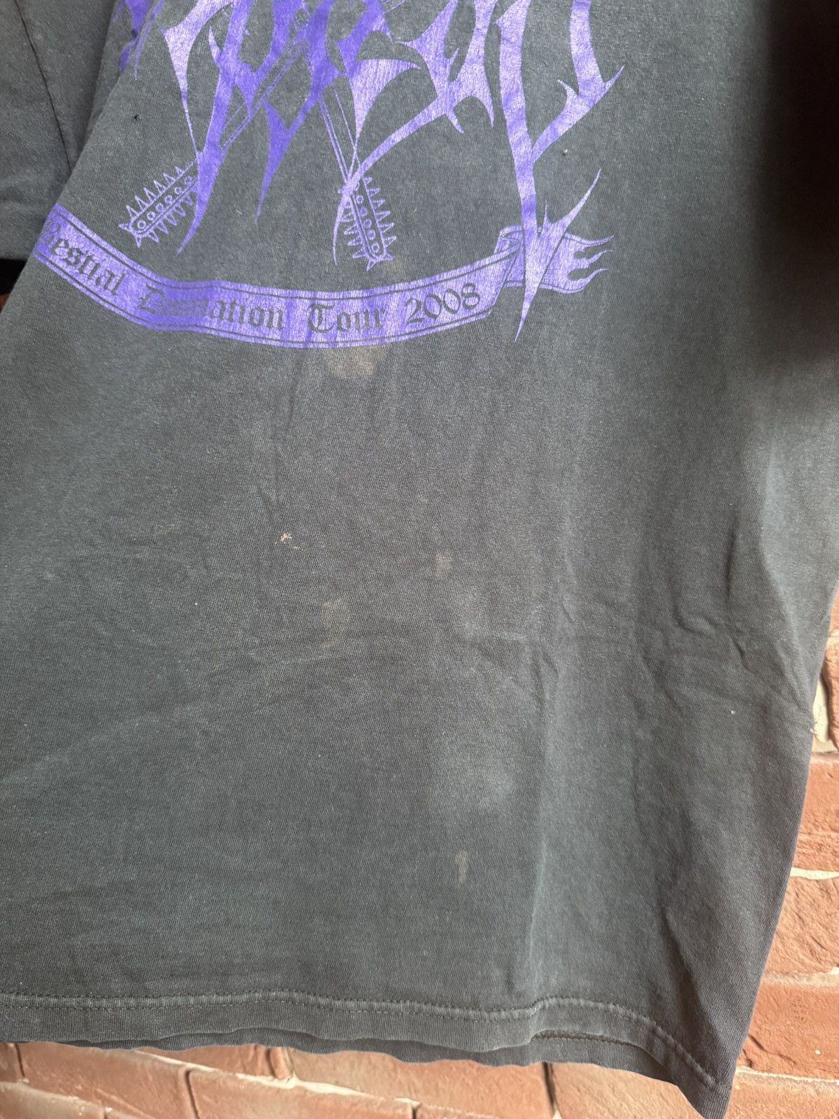 Band Tees Rare Vintage Impiety 00s Domination Black Metal Band T-Shirt Size US L / EU 52-54 / 3 - 9 Thumbnail