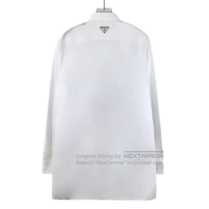 Other Prada White Cotton Women's Shirt. Size S / US 4 / IT 40 - 2 Thumbnail