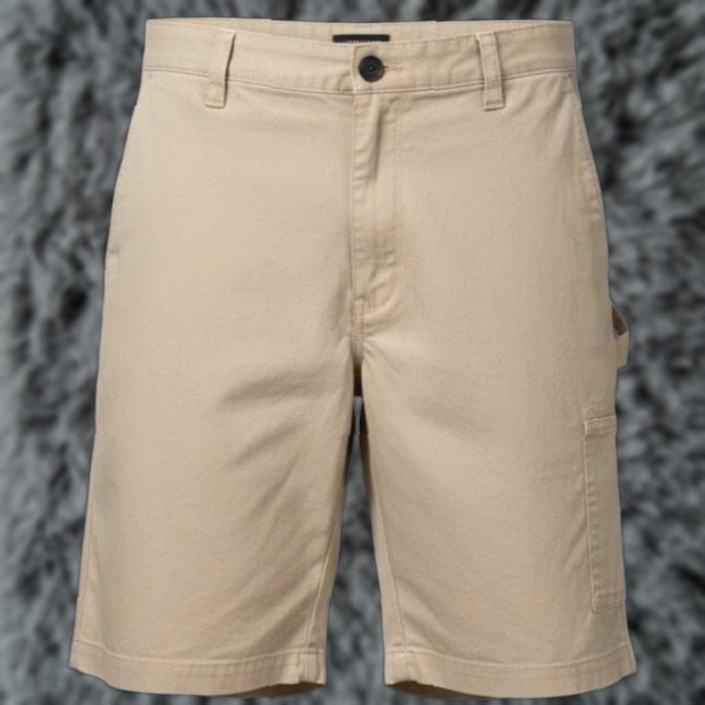 Dickies Dickies Shorts Mens M Beige Cargo Relaxed Fit 11 Inseam Pockets Canvas Cotton Zip Fly Button Closure Workwear Casual Size US 31 - 1 Thumbnail