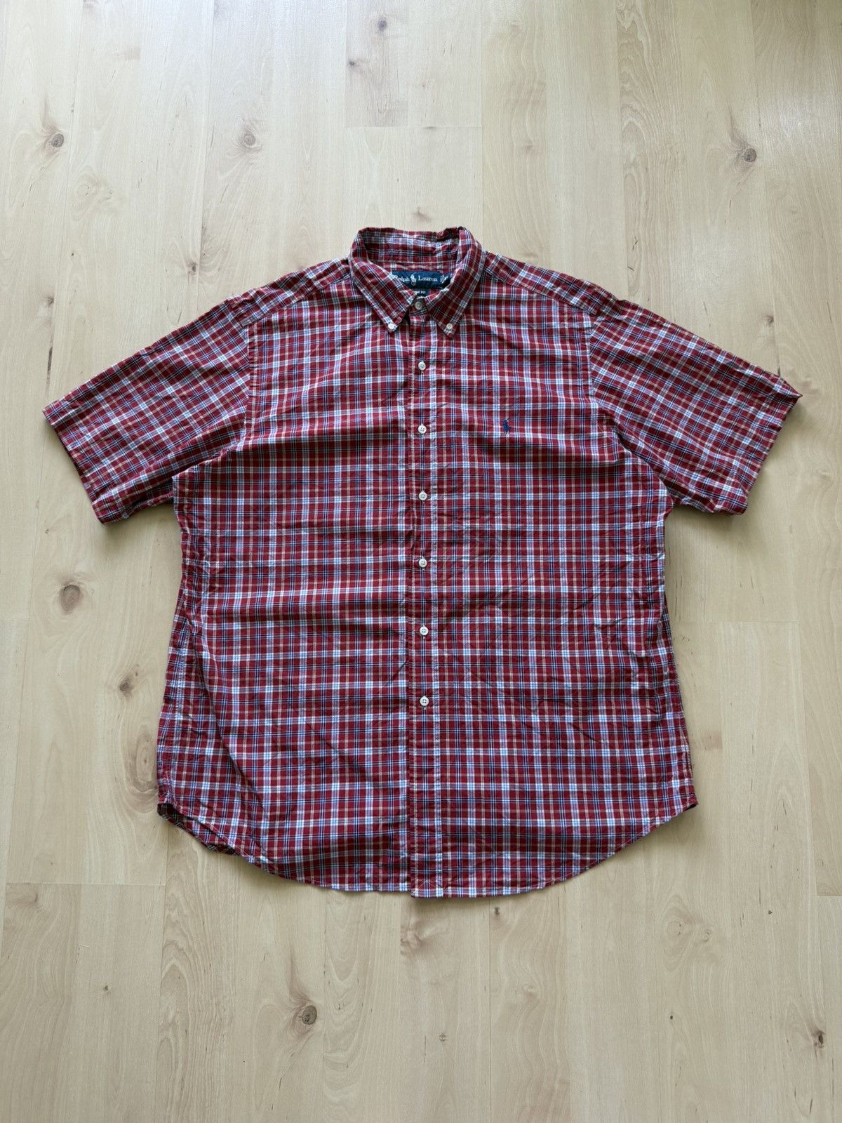 Polo Ralph Lauren Polo Ralph Lauren Checkered SS Shirt Classic fit PRL Size US XL / EU 56 / 4 - 2 Thumbnail