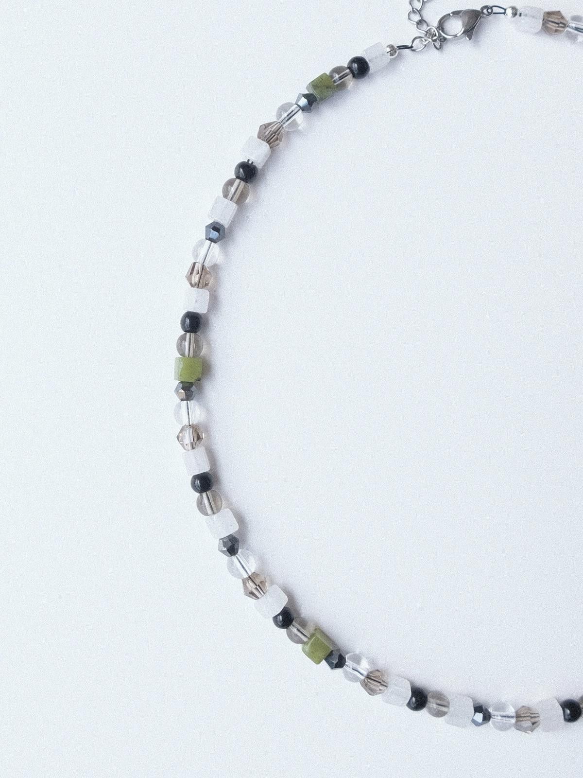 Handmade Chalcedony Jade Handmade Beaded Necklace Unisex 16.1in Size ONE SIZE - 5 Thumbnail