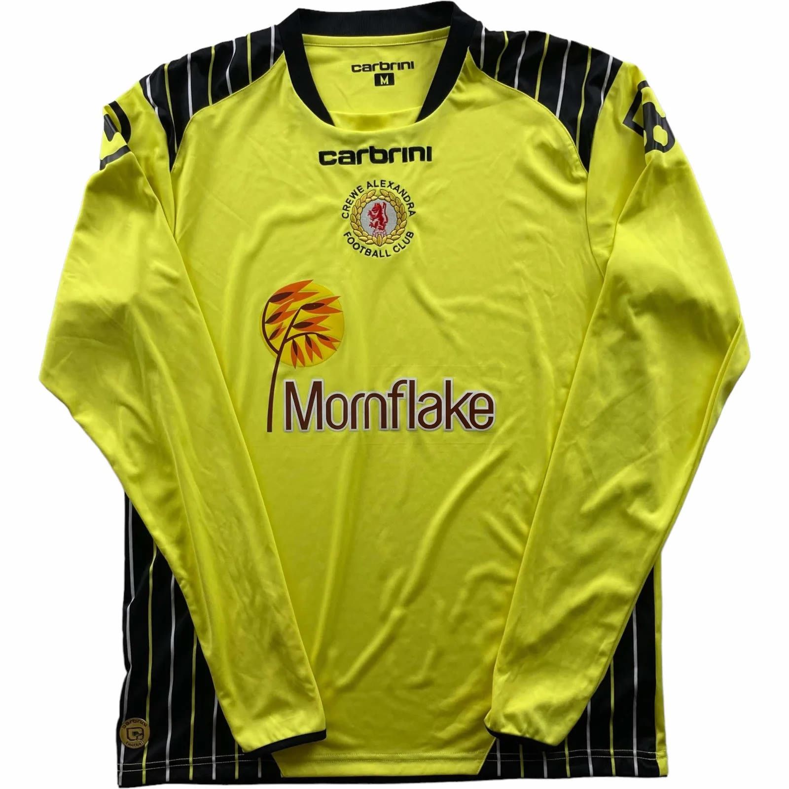 Other Crewe Alexandra 15-16 Carbrini goalkeeper football jersey M Size US M / EU 48-50 / 2 - 1 Thumbnail