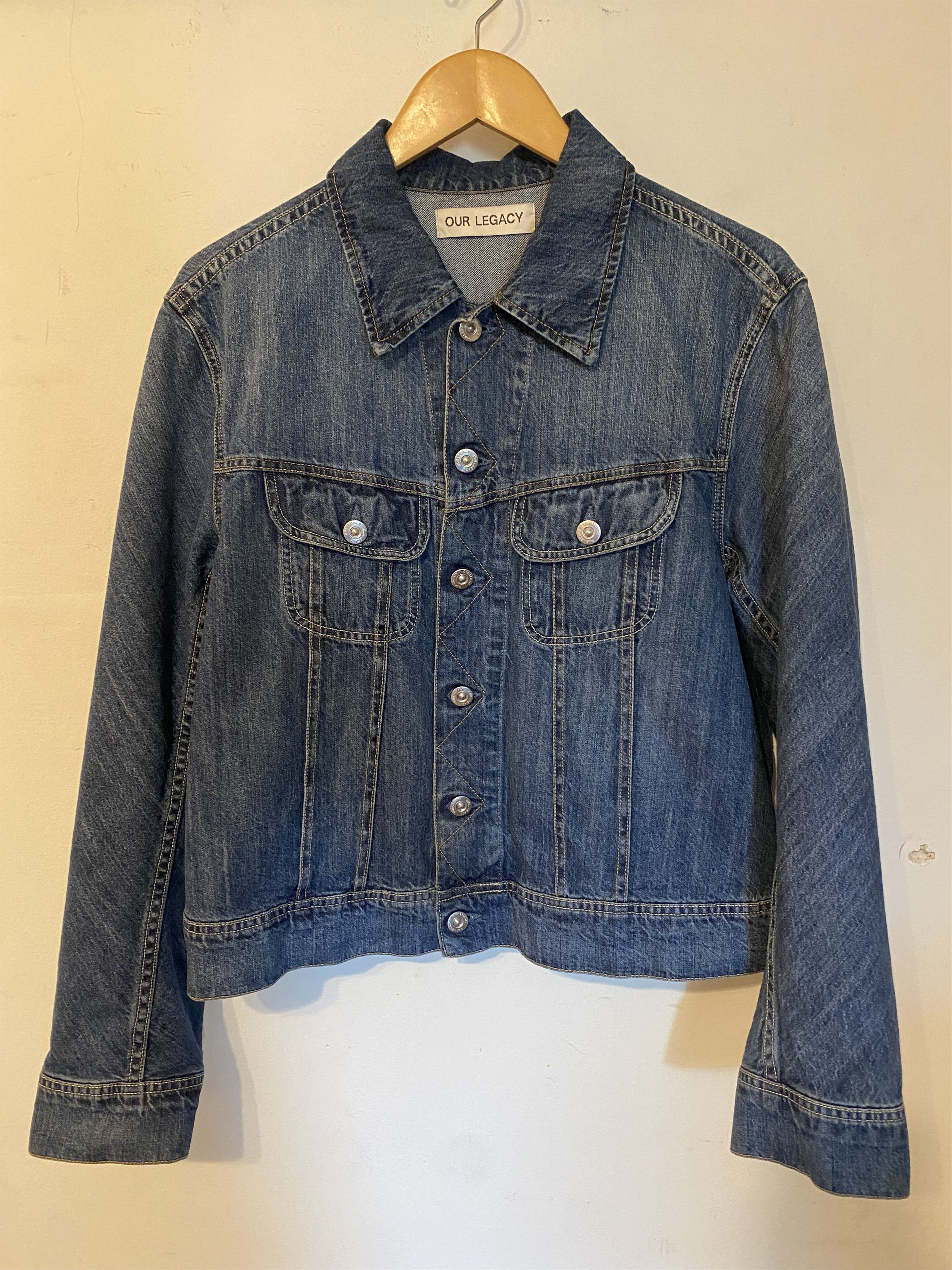 Our Legacy Rodeo Jacket Western Blue Denim | Grailed