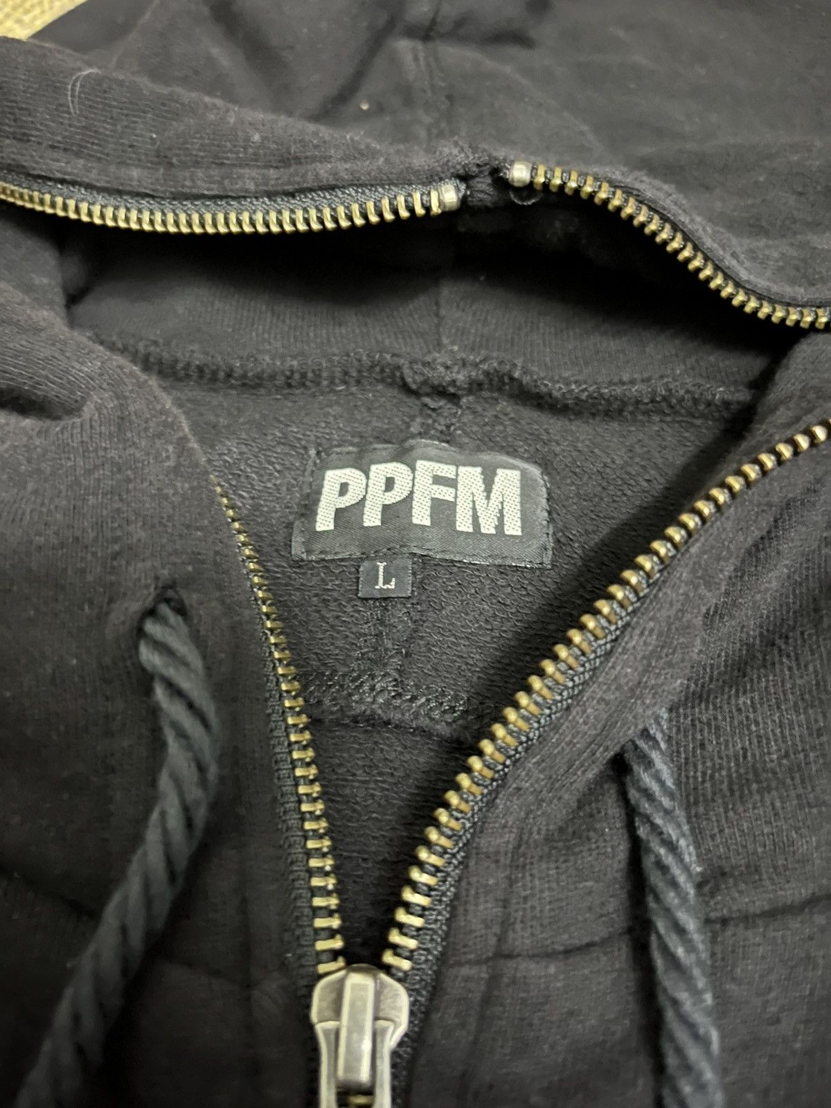 PPFM Ppfm Hoodie Punk Zipper Y2k Size US L / EU 52-54 / 3 - 4 Thumbnail