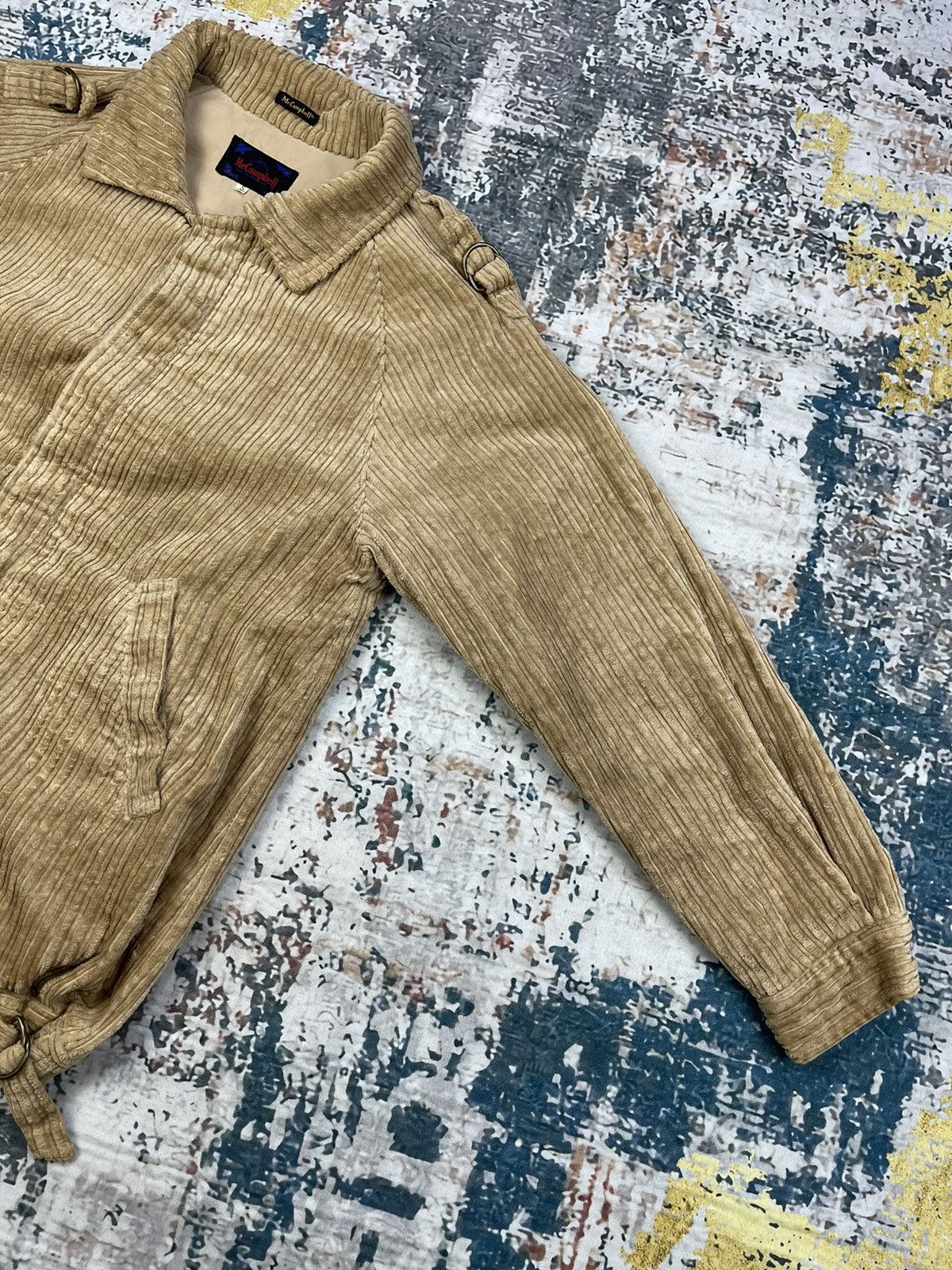 Vintage Vtg Mc Campbell Deep Line Corduroy Jacket Size US S / EU 44-46 / 1 - 4 Thumbnail
