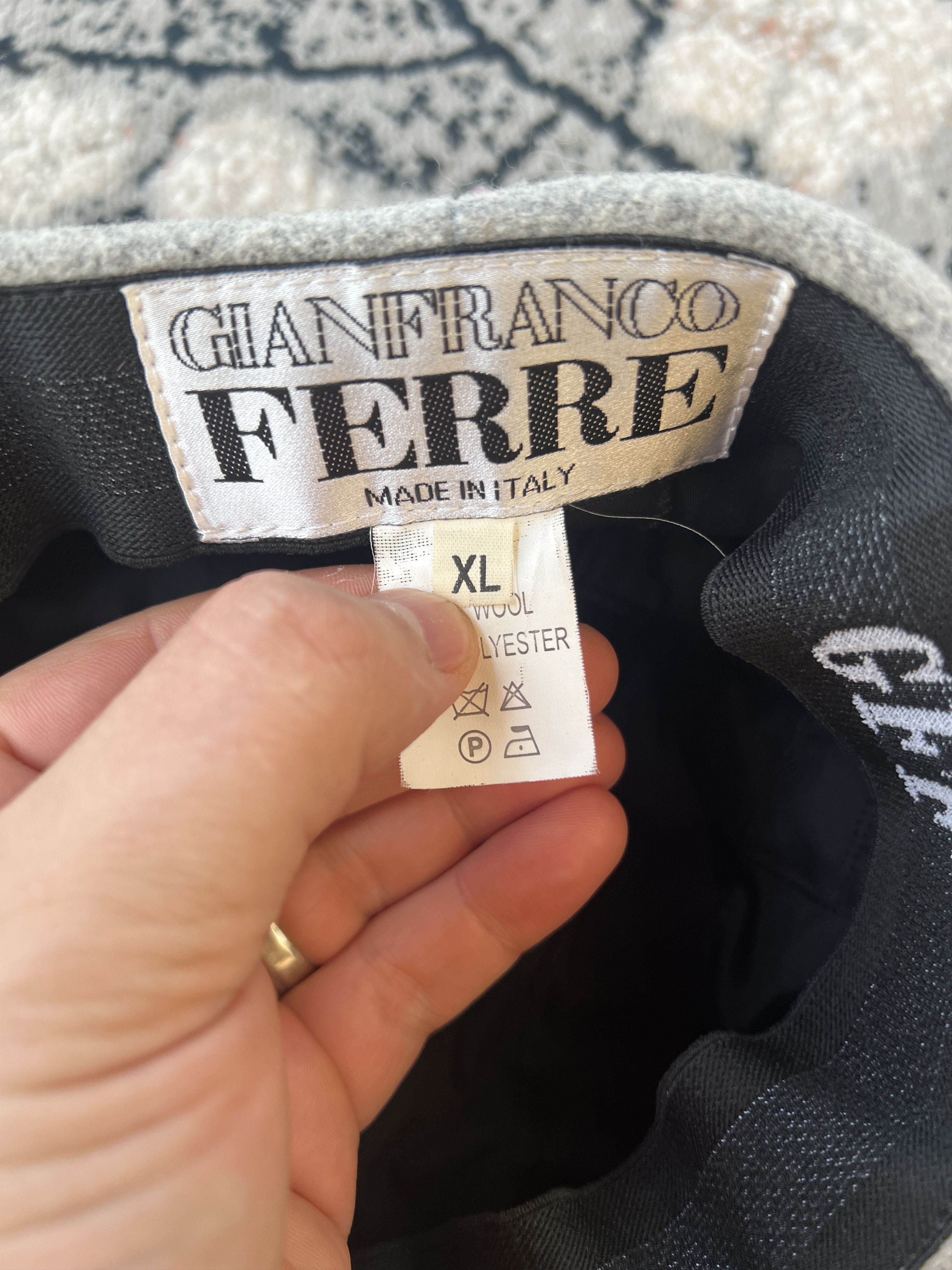 Gianfranco Ferre Gianfranco Ferre Vintage Hat Size ONE SIZE - 5 Thumbnail