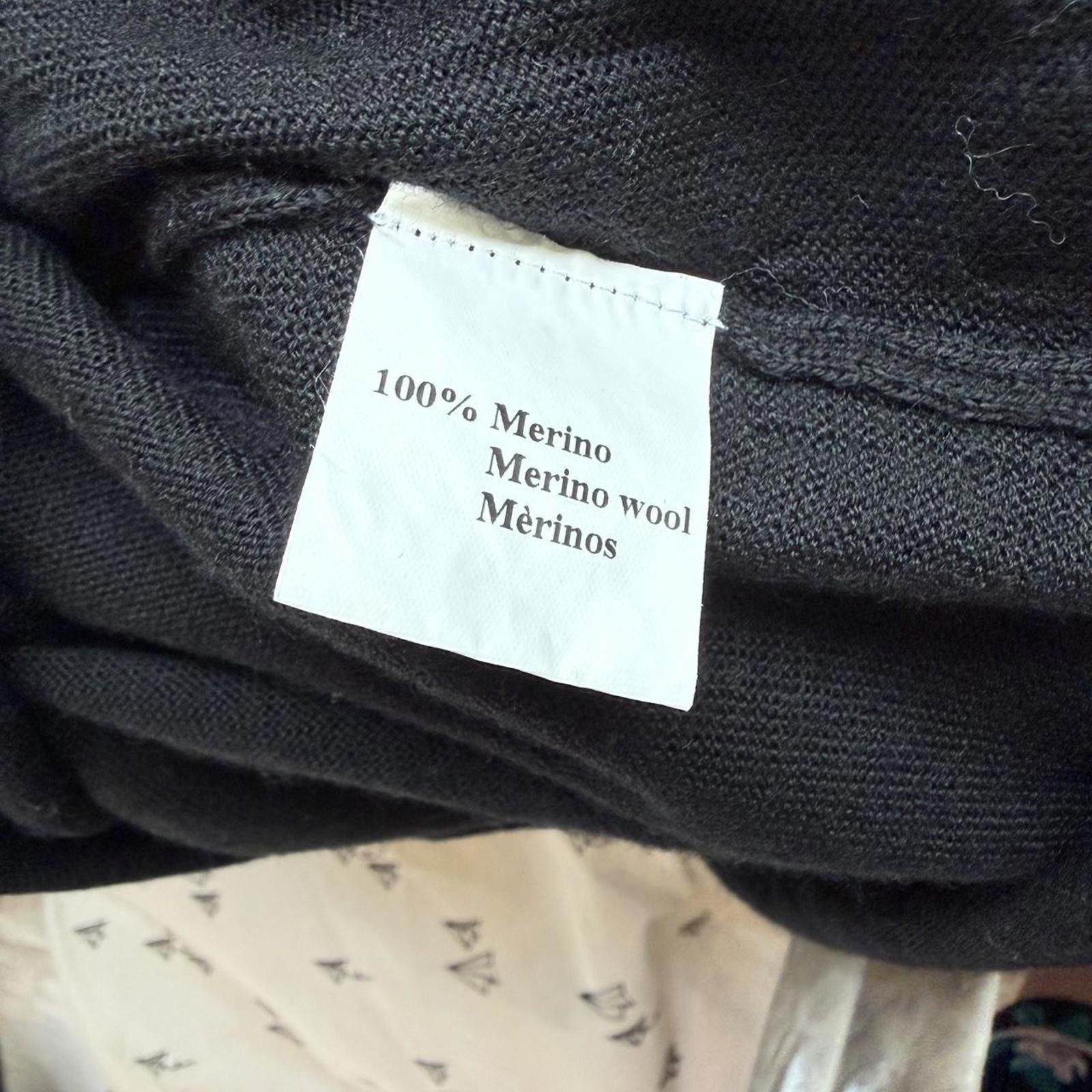 Ghost Supply Ghost Black Merino Wool Dress Size S Size S / US 4 / IT 40 - 4 Thumbnail