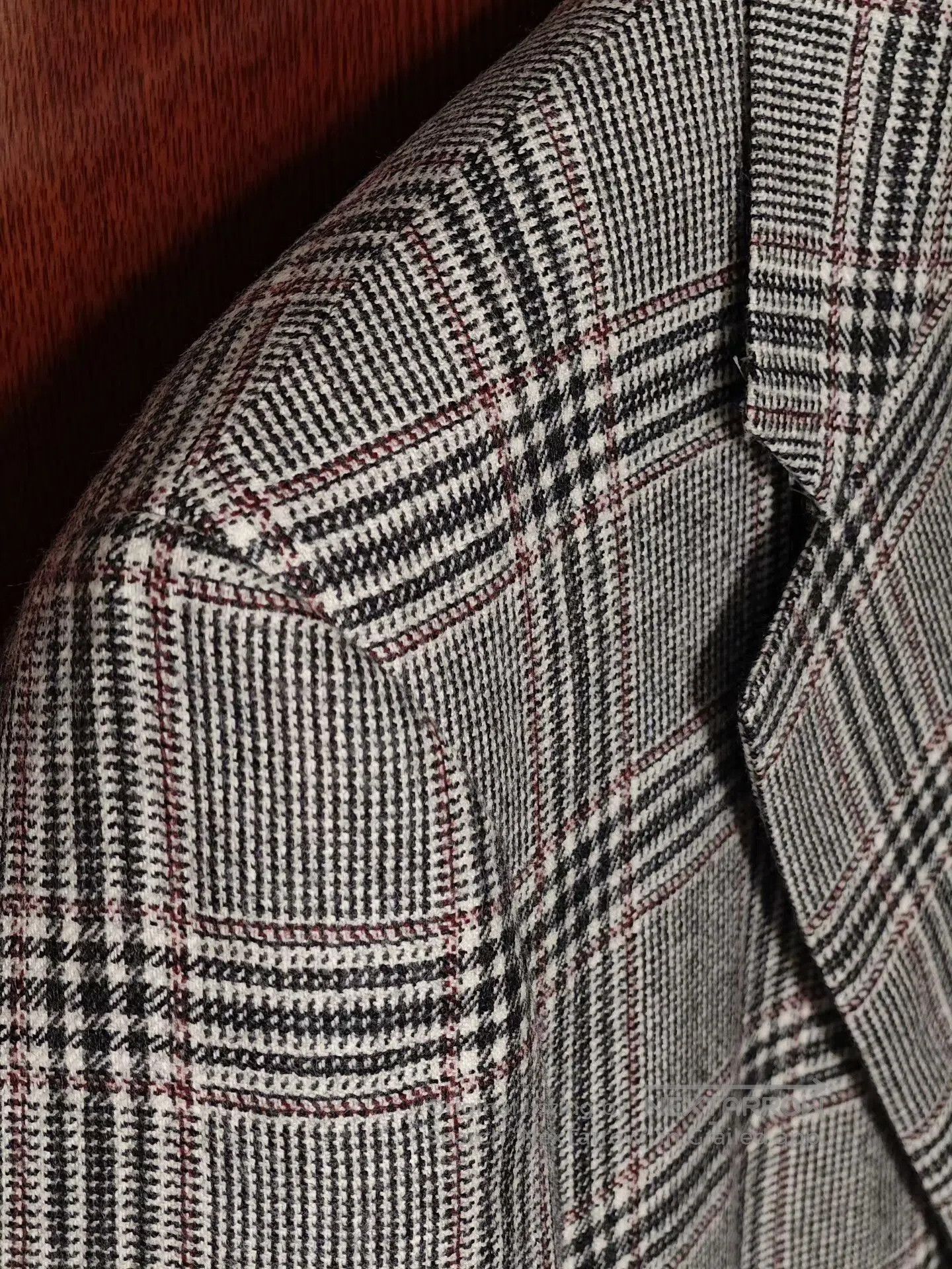 SCABAL Custom Gray Wool Flannel Suit. Size US XL / EU 56 / 4 - 3 Thumbnail