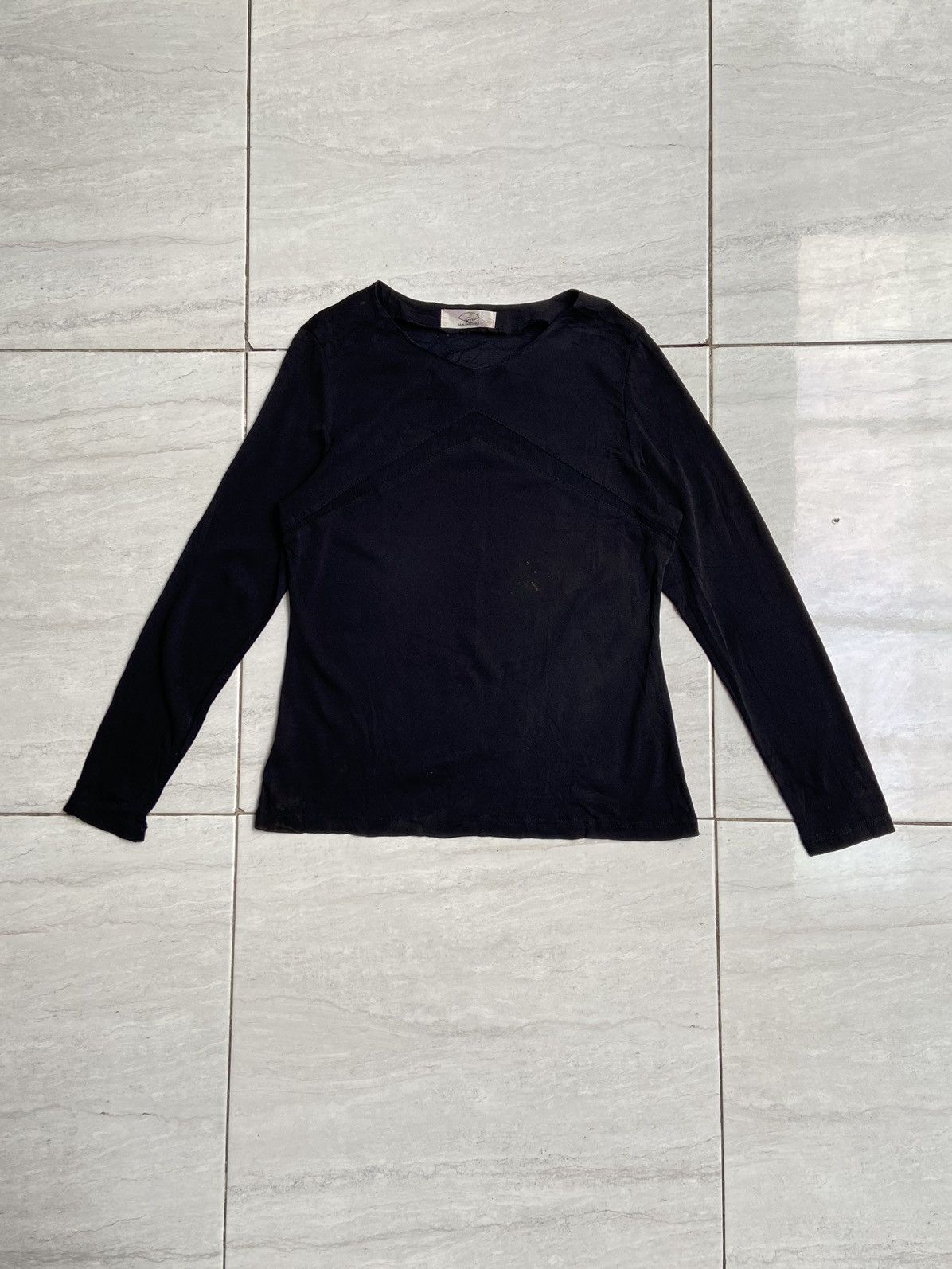 Karl Lagerfeld KARL LAGERFELD Black Blouse Size XS / US 0-2 / IT 36-38 - 1 Thumbnail