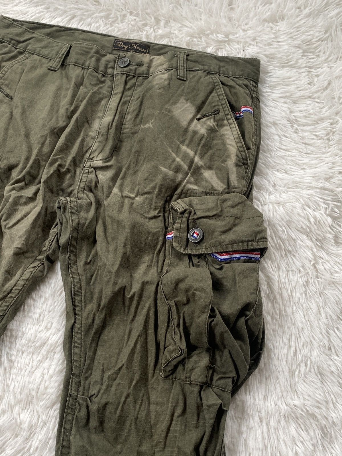 Japanese Brand × Vintage 🔥Vintage Japan Dog House Cargo Pant Sunfaded Size US 33 - 7 Thumbnail