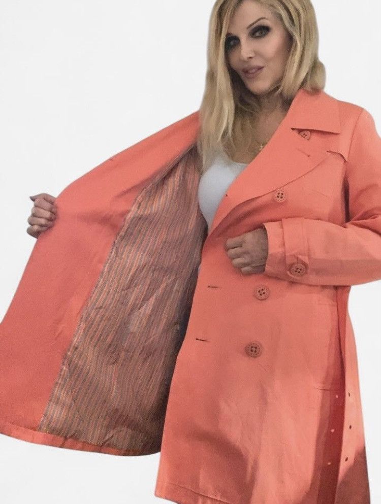 Merona MERONA Trench Coat Size L / US 10 / IT 46 - 1 Thumbnail