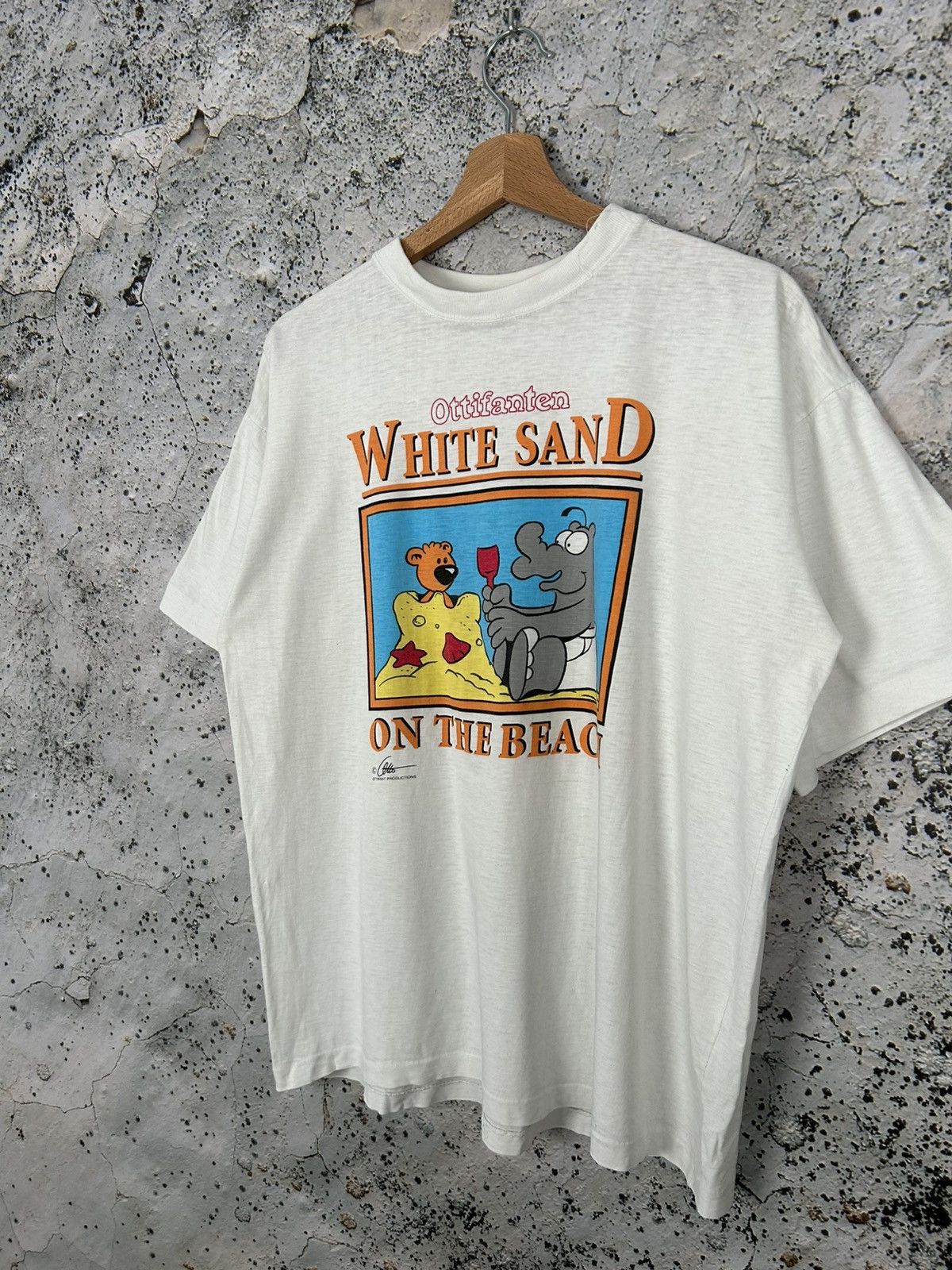 Vintage Vintage Cartoon Ottifanten Single Stitch Graphic Tee Size US L / EU 52-54 / 3 - 2 Thumbnail