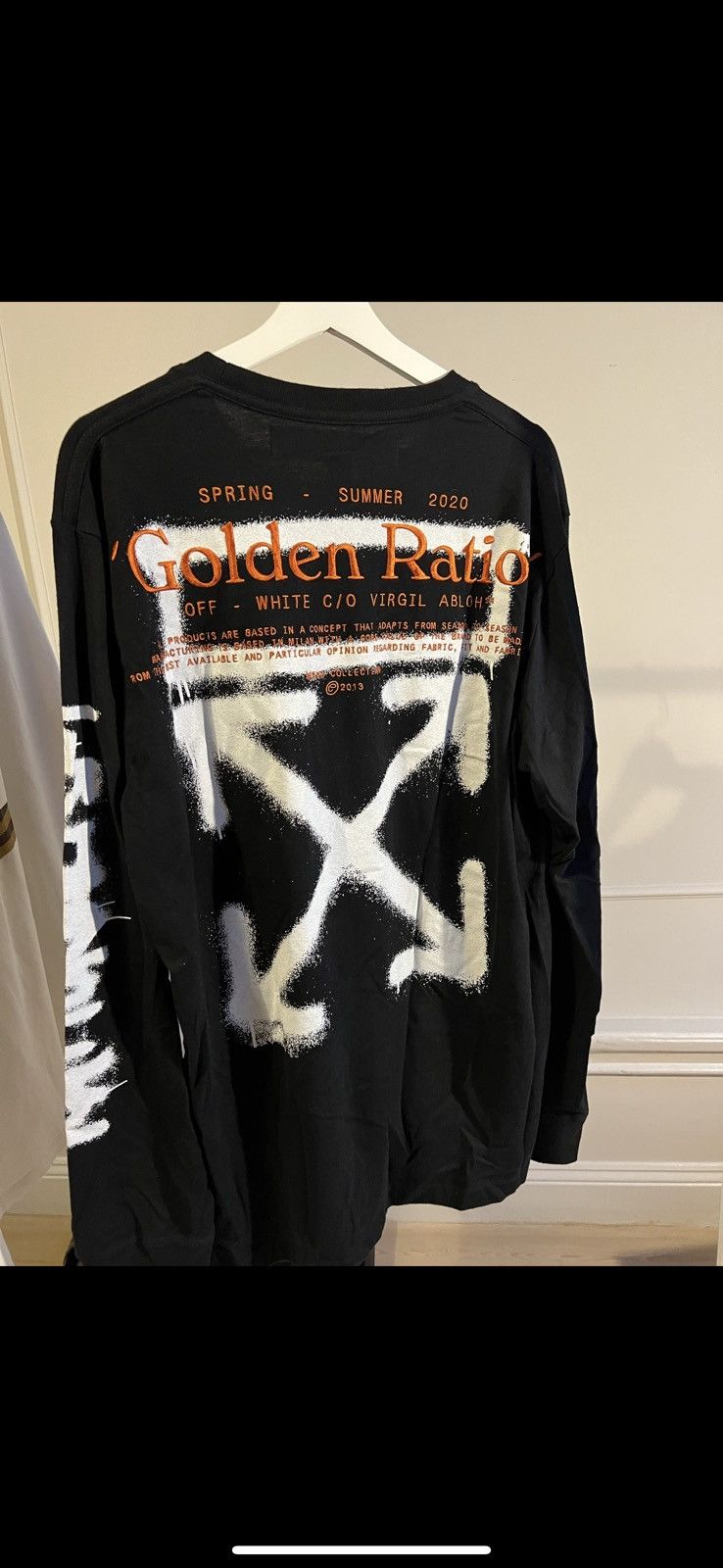 Off-White Off white golden ratio long sleeve t shirt Size US XXL / EU 58 / 5 - 3 Thumbnail