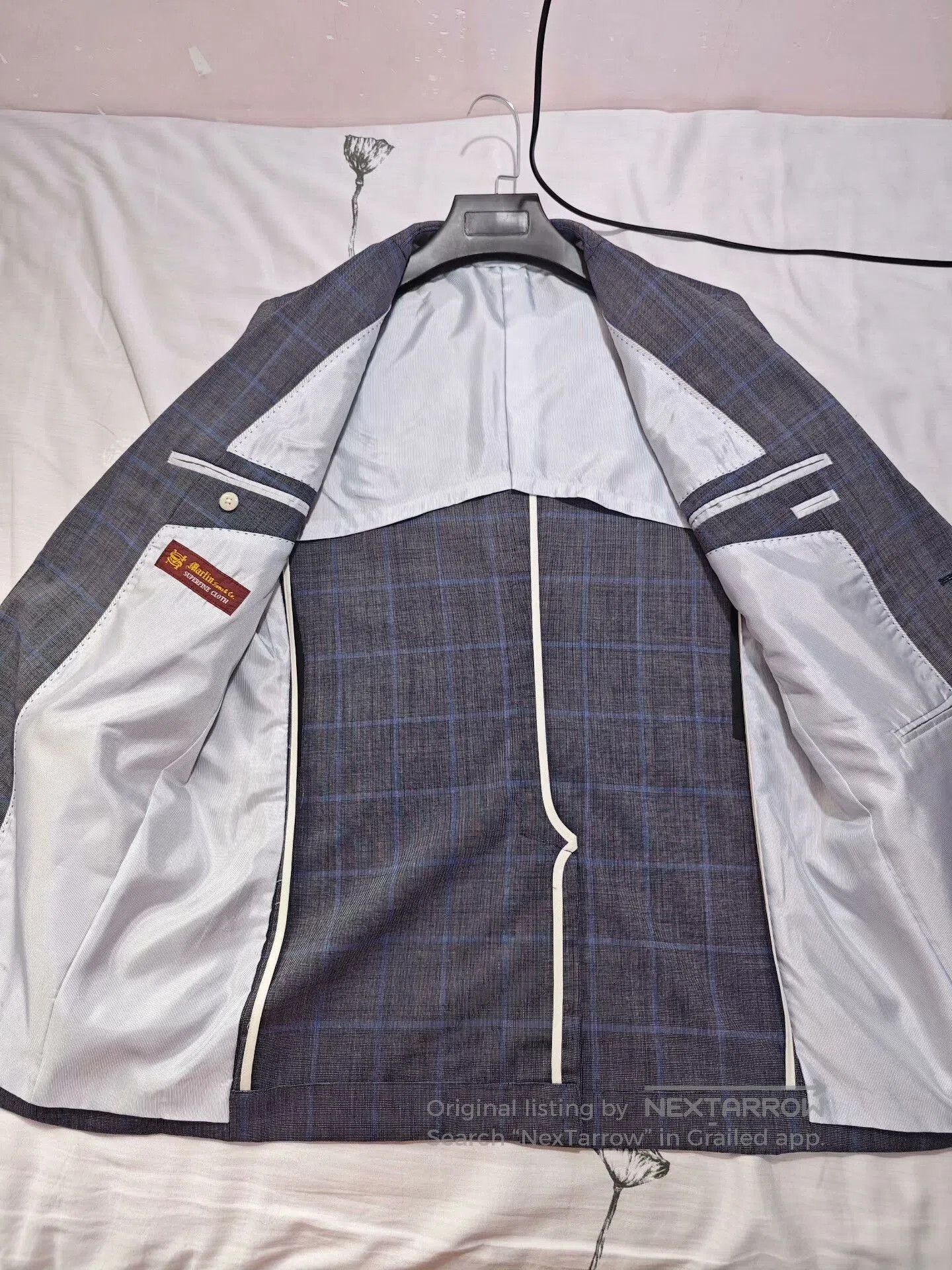 &SONS Custom Wool Suit by Martin Sons. Size US M / EU 48-50 / 2 - 7 Thumbnail