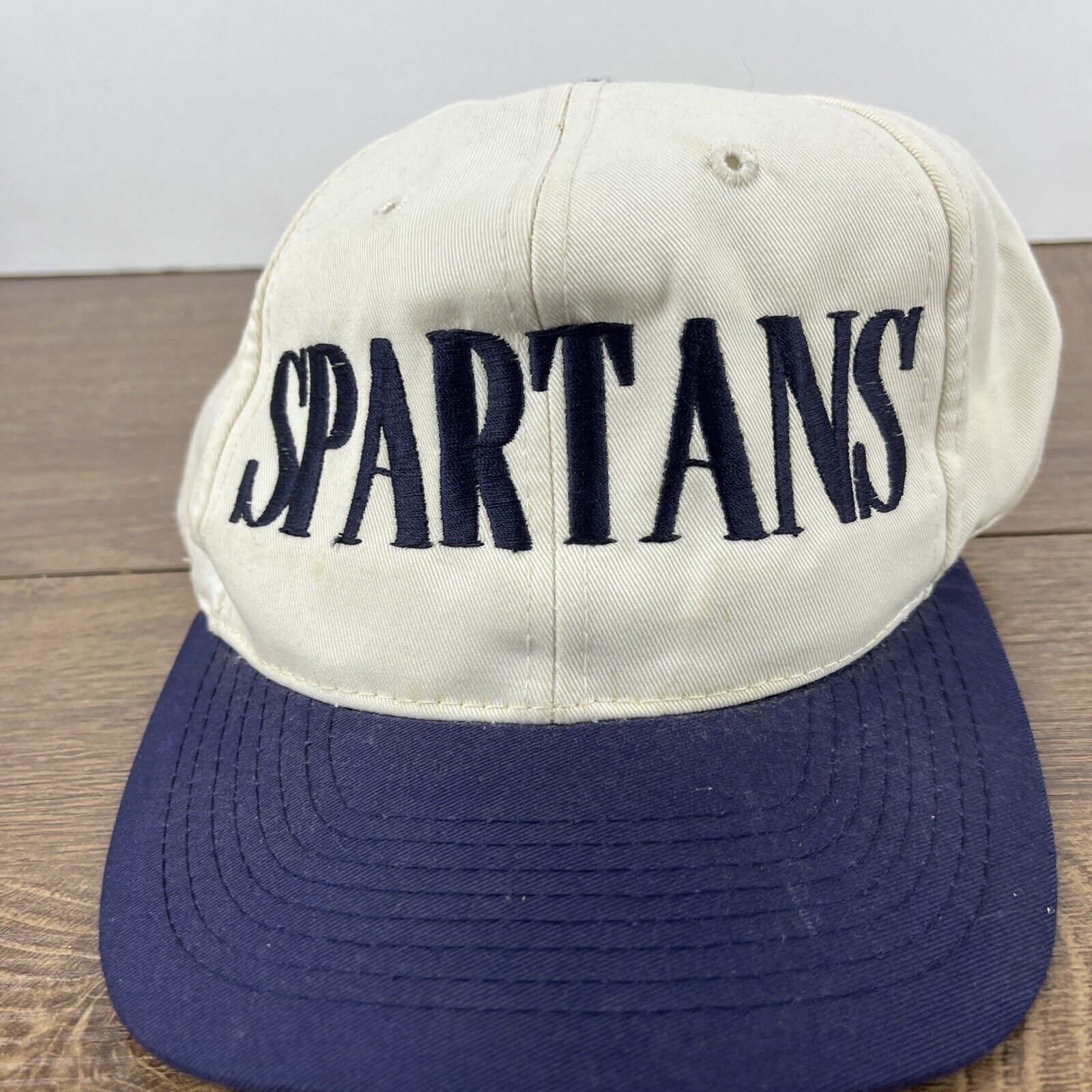 Other Spartans Hat Spartan Hat White Hat Adjustable Snapback Adult Size ONE SIZE - 6 Thumbnail