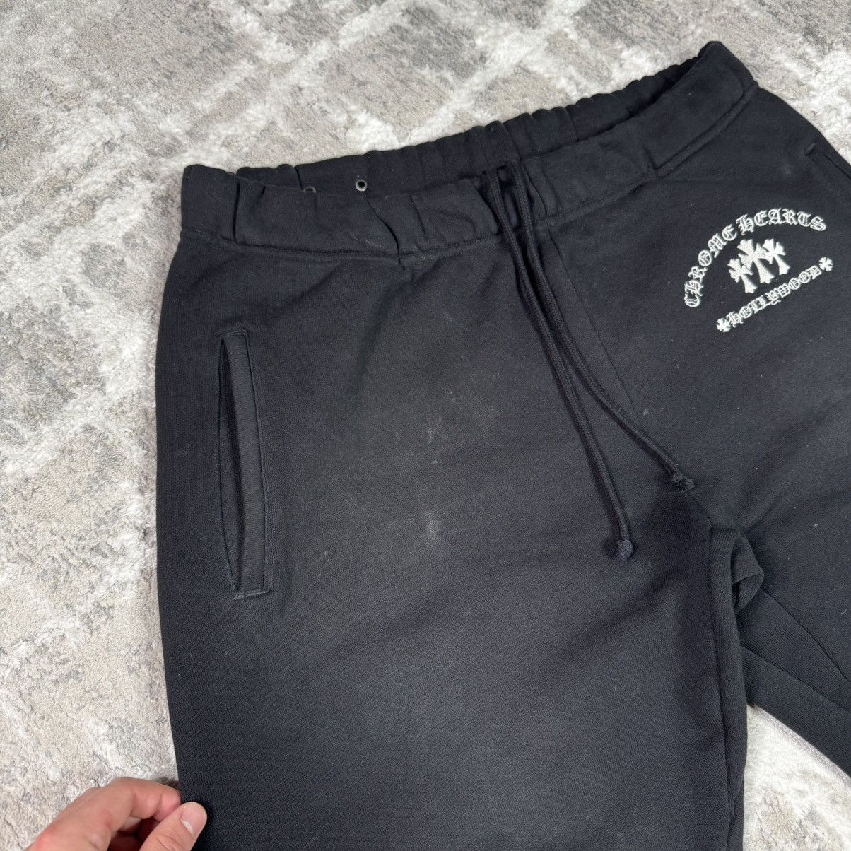 Chrome Hearts King taco triple cross embroidered sweatpants Size US 34 / EU 50 - 9 Thumbnail