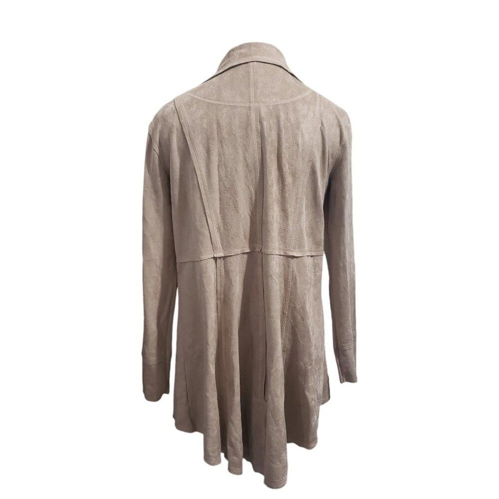 Designer CT1934 Ethyl Tan Faux Suede Jacket S Size S / US 4 / IT 40 - 5 Thumbnail