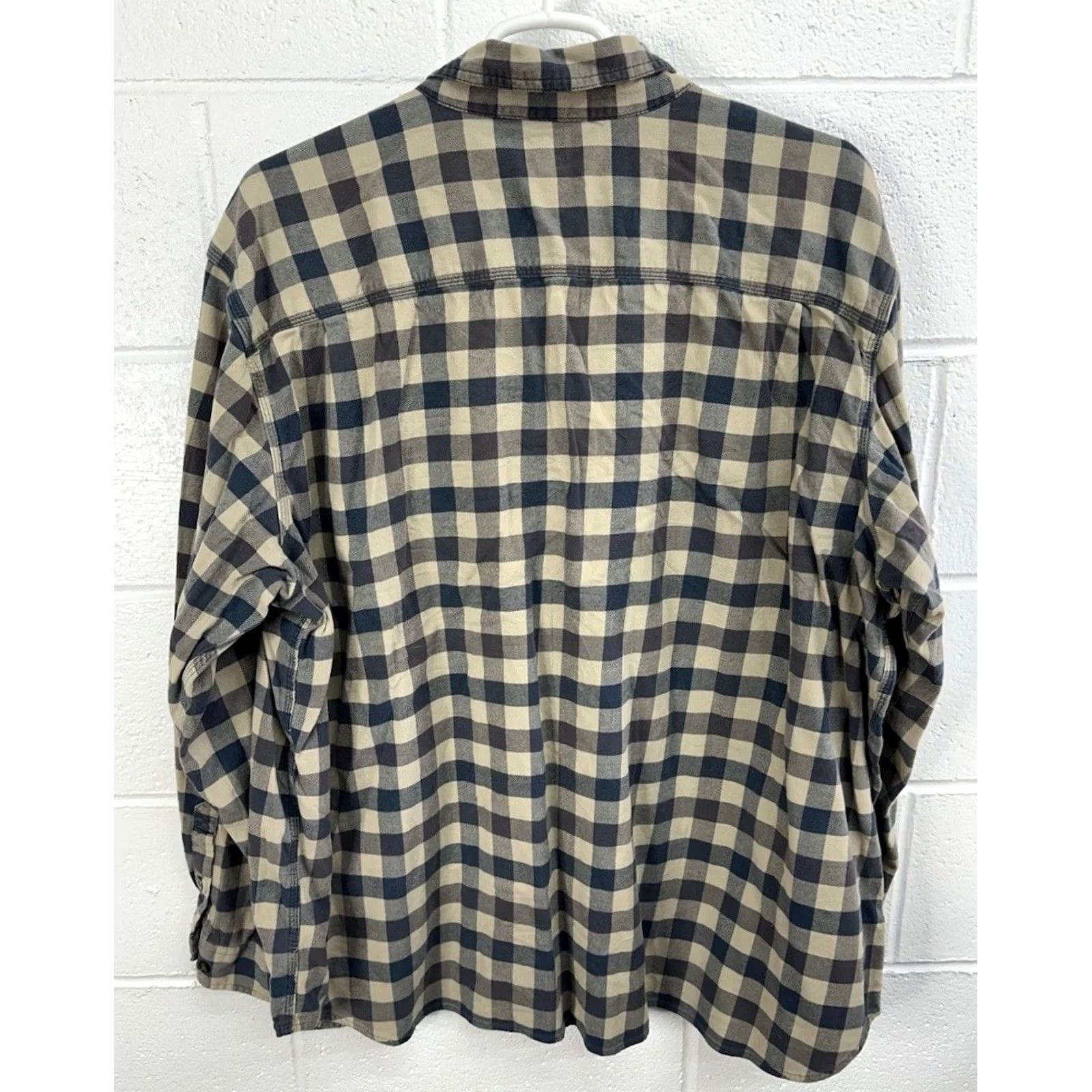 Carhartt Carhartt Men’s Button Shirt Plaid Multicolor Rugged Flex Hamilton Desert Long Sleeve 4XL Size US XXL / EU 58 / 5 - 4 Thumbnail