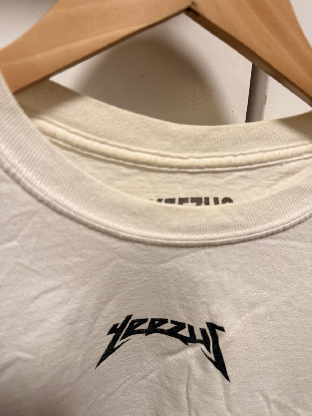 Kanye West Yeezus logo white long sleeve shirt las Vegas kanye west Size US L / EU 52-54 / 3 - 2 Thumbnail