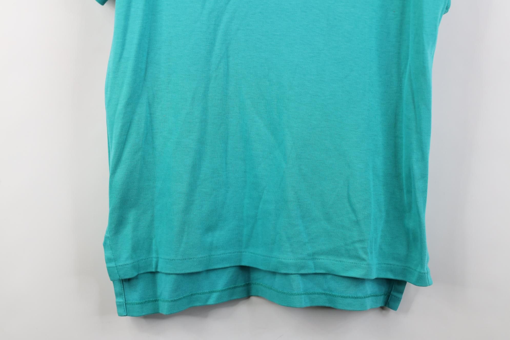 Polo Ralph Lauren Vintage 80s Ralph Lauren Cotton Knit Golf Polo Shirt Teal Size US S / EU 44-46 / 1 - 3 Thumbnail