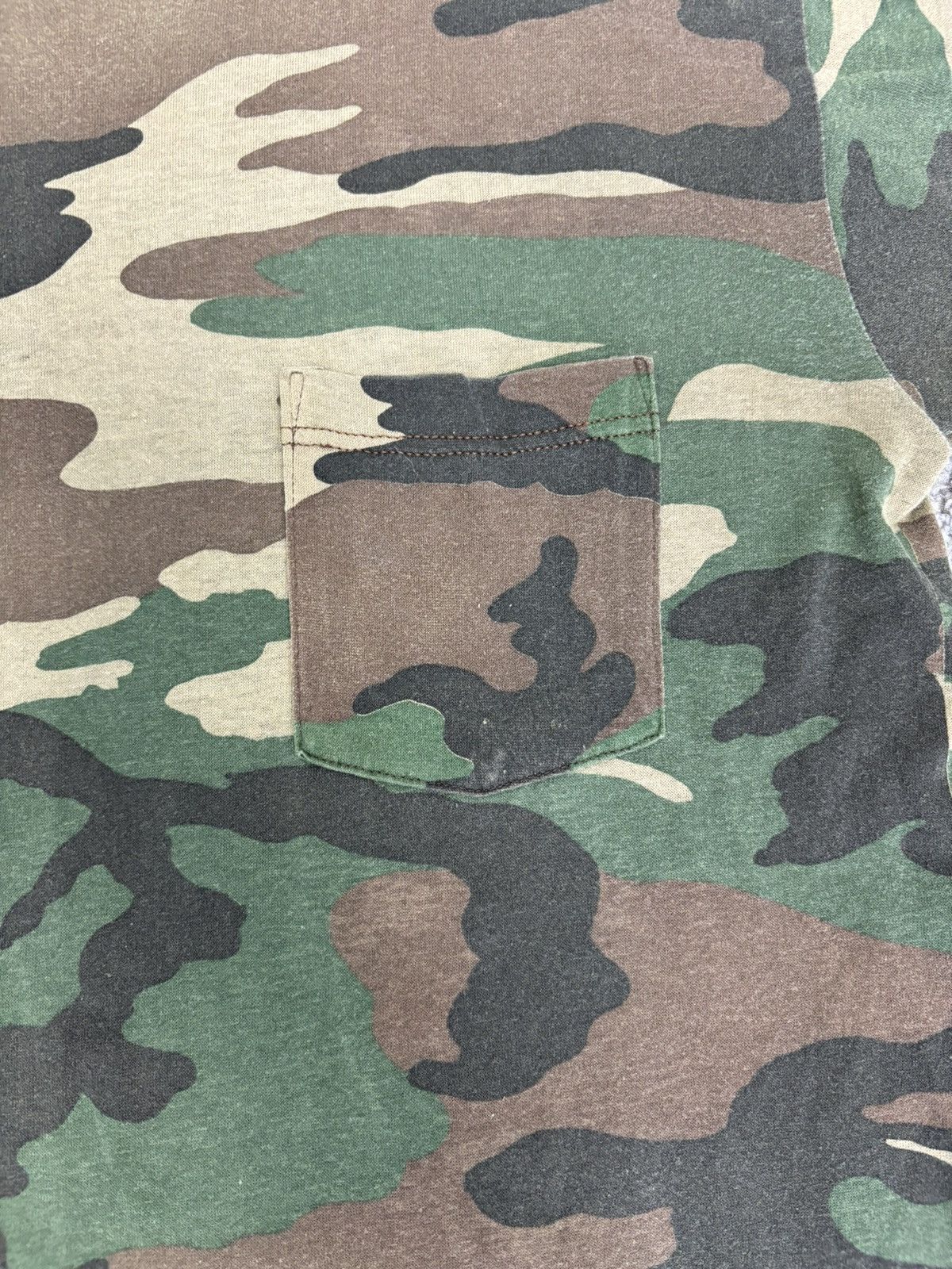Vintage Vintage camo pocket tshirt Size US M / EU 48-50 / 2 - 2 Thumbnail