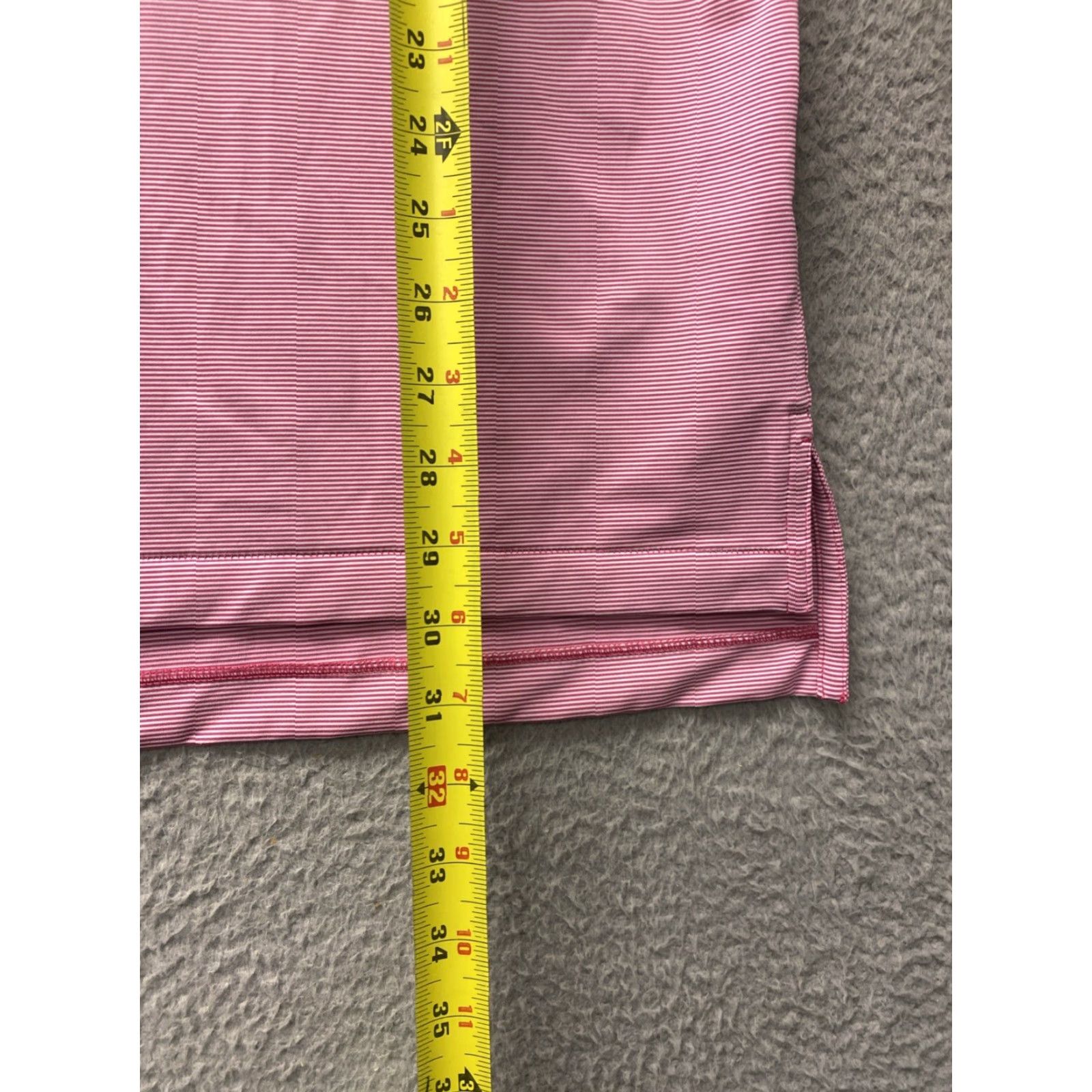 Peter Millar VINTAGE Peter Millar Summer Comfort Golf Polo Shirt Men Large Pink Striped Summer 90s Size US L / EU 52-54 / 3 - 6 Thumbnail