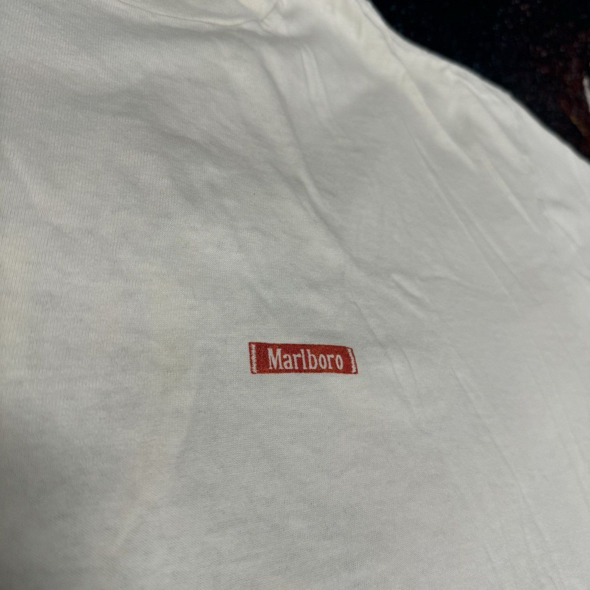 Marlboro × Marlboro Classics VINTAGE MARLBORO MAN TEE WHITE Size US XL / EU 56 / 4 - 5 Thumbnail