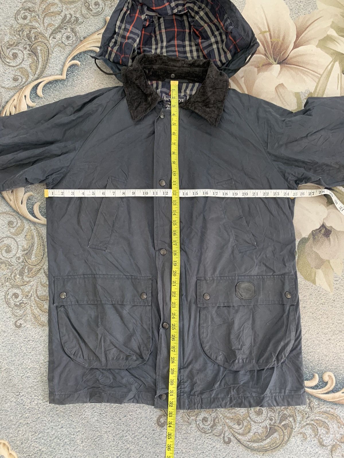 Burberry Burberrys London Cupra Wax Finish Jacket Hooded Size US L / EU 52-54 / 3 - 19 Thumbnail