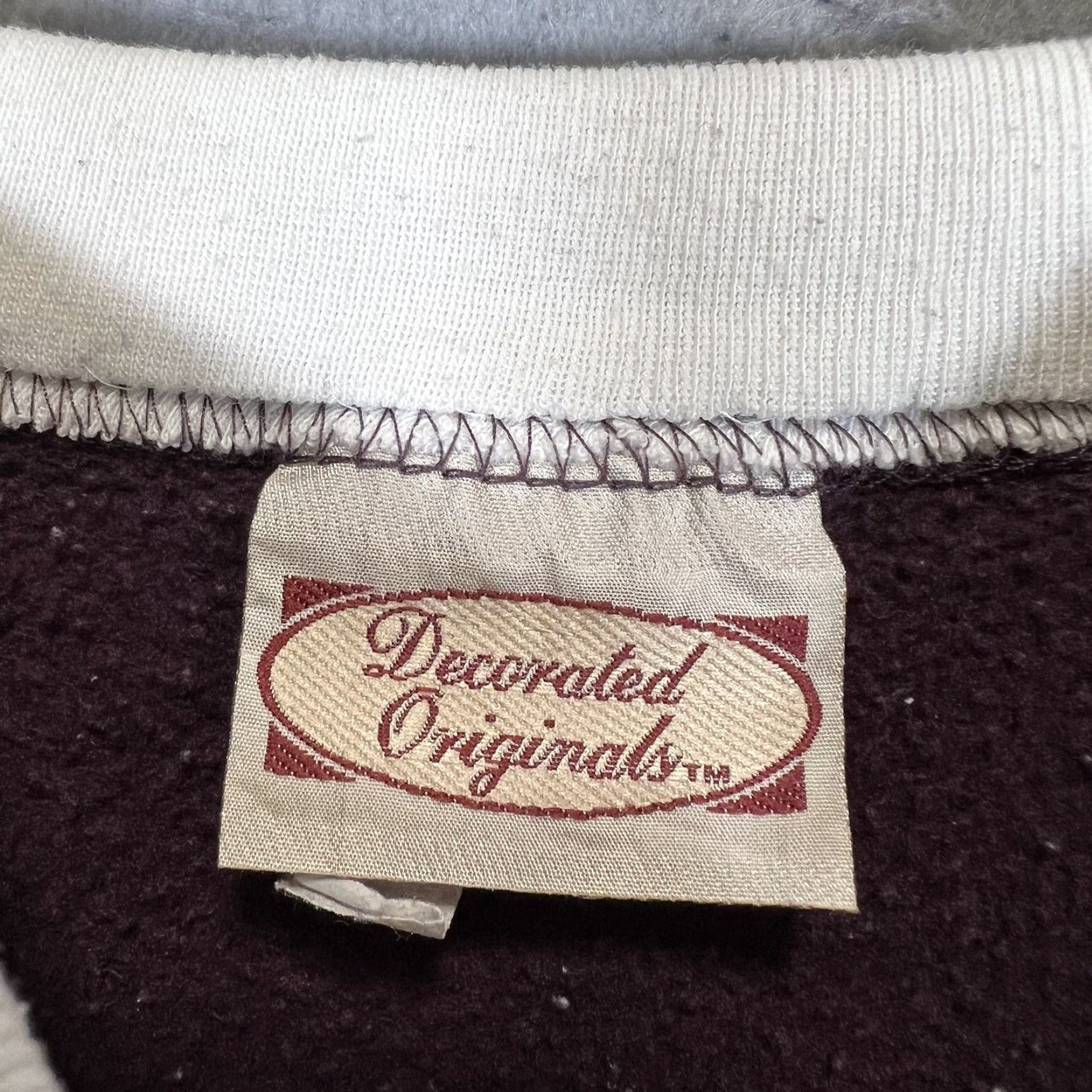 Vintage VINTAGE Decorated Originals Faith Hope Love Sweater Womens Medium Purple 90s Size M / US 6-8 / IT 42-44 - 7 Thumbnail