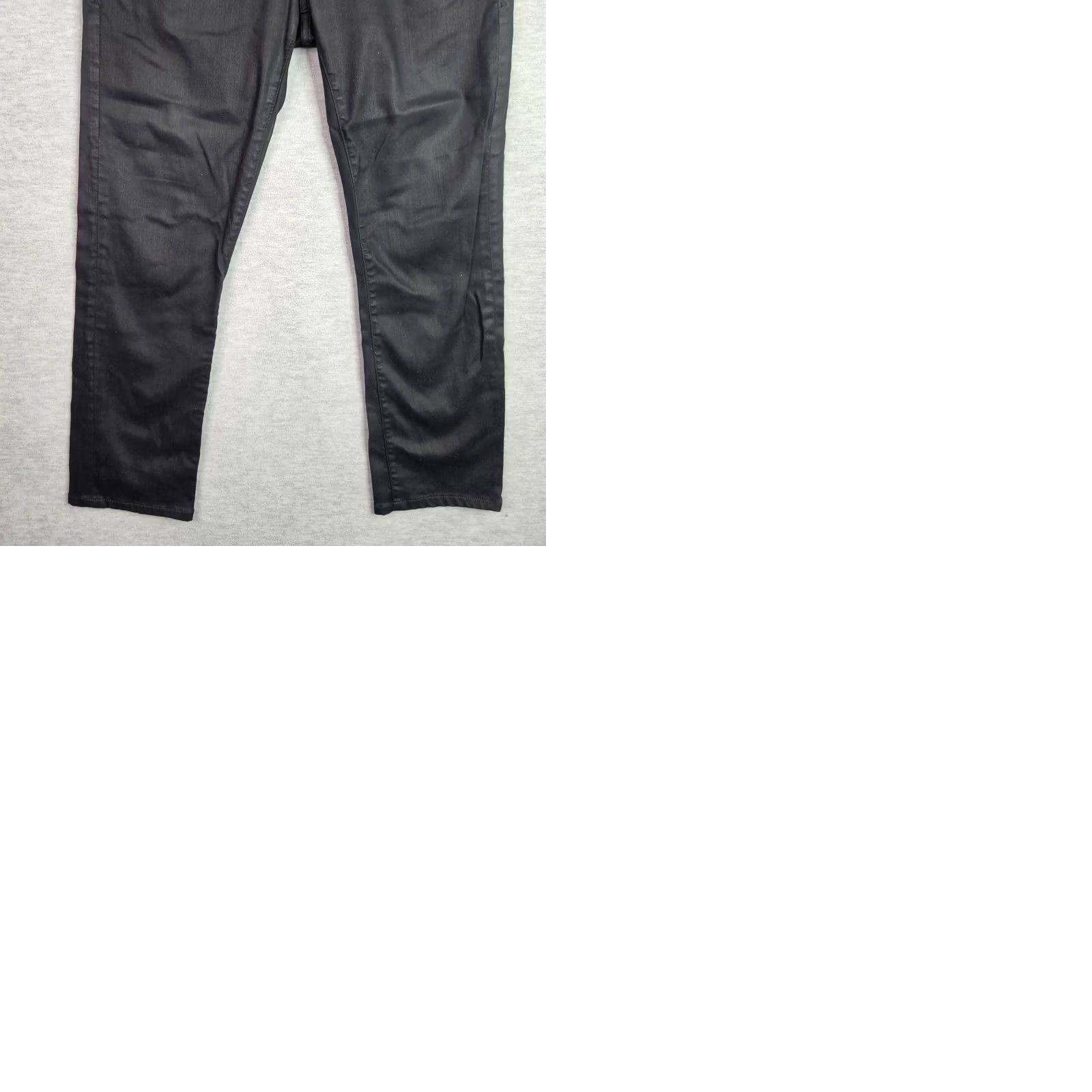 Vintage Fidelity Denim Jeans Men’s 32 Black Straight Regular Rise 5-Pocket Denim Cotton/Spandex Button Zip INSEAM 27 Size US 32 / EU 48 - 9 Thumbnail
