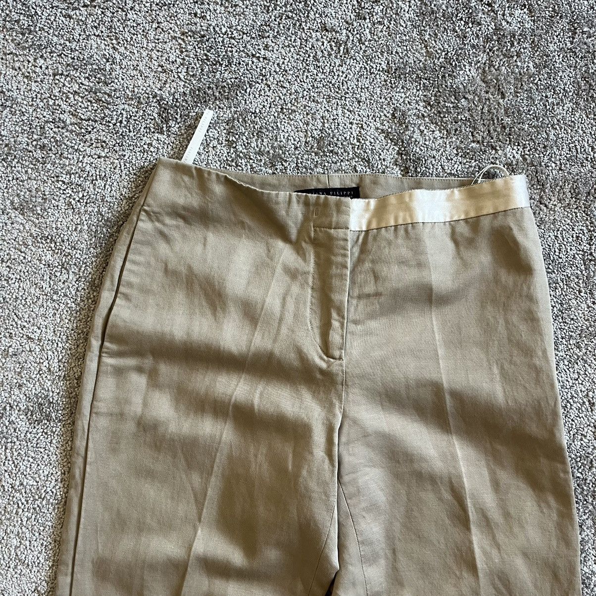 Designer Fabiana Filippi Women’s Pants Size 38 Size 26" / US 2 / IT 38 - 2 Thumbnail