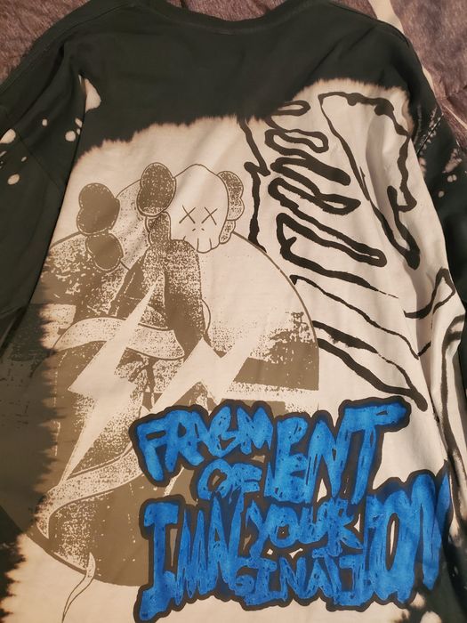 Cactus Jack For Fragment Logo Long Sleeve T-Shirt