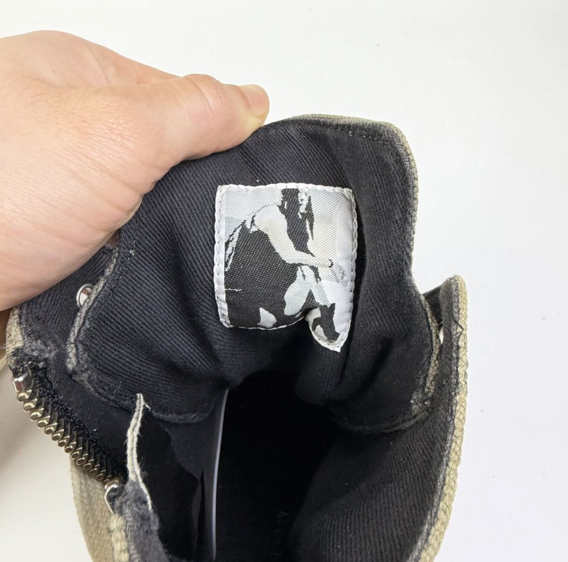 Rick Owens Rick Owens Ramones Grey Size US 10 / EU 43 - 6 Thumbnail
