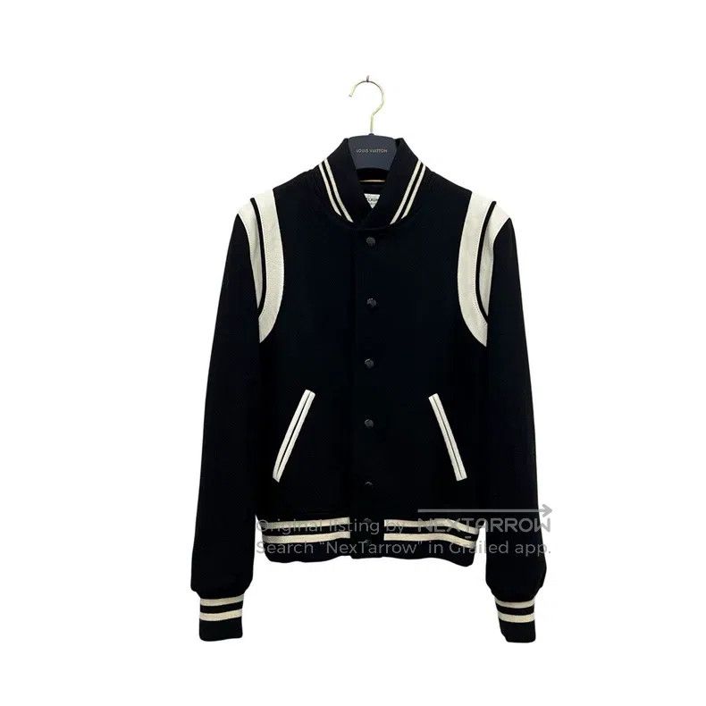 Saint Laurent Paris Saint Laurent Paris Color-block black and white baseball j Size XS / US 0-2 / IT 36-38 - 1 Thumbnail