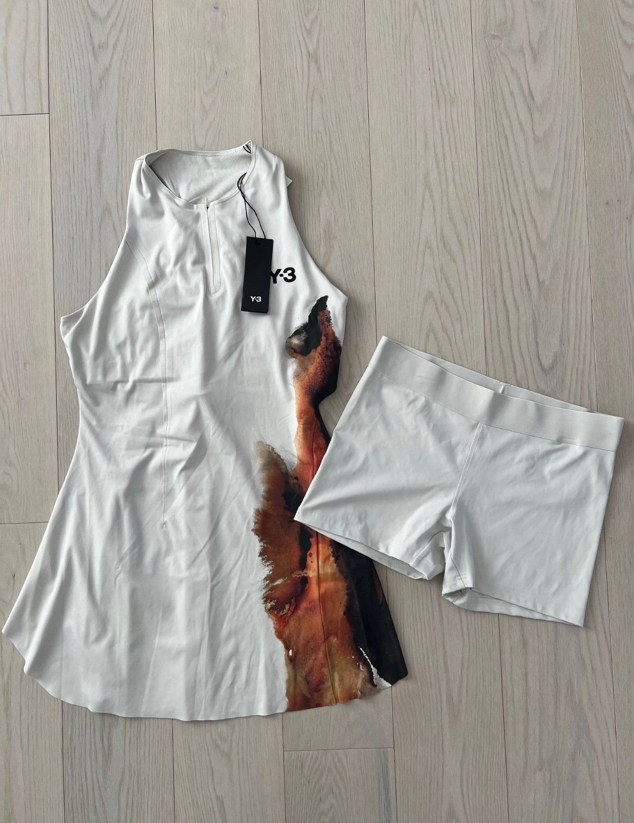Y-3 Y-3 x Adidas JW0125 WOW Tennis Pro Dress in Orbit Grey ( L ) Size L / US 10 / IT 46 - 3 Thumbnail