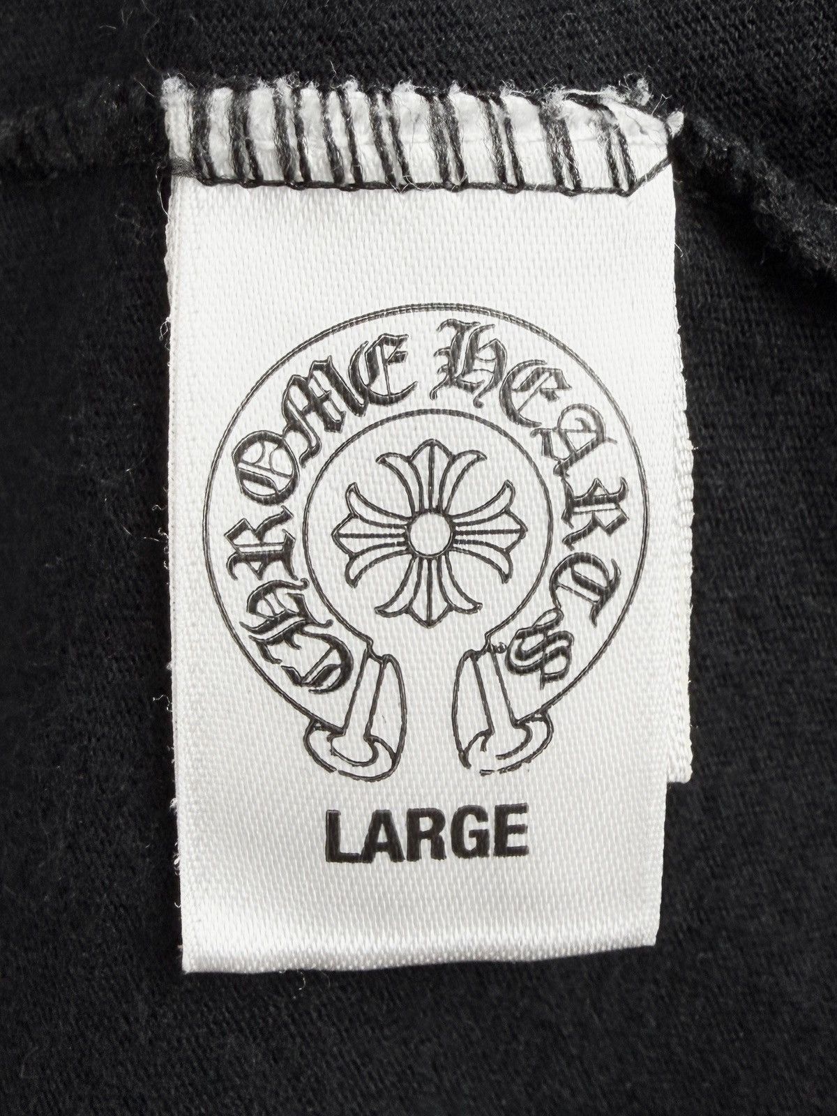 Chrome Hearts Chrome Hearts Vintage Plus Cross Logo Longsleeve Tshirt Size US L / EU 52-54 / 3 - 10 Thumbnail