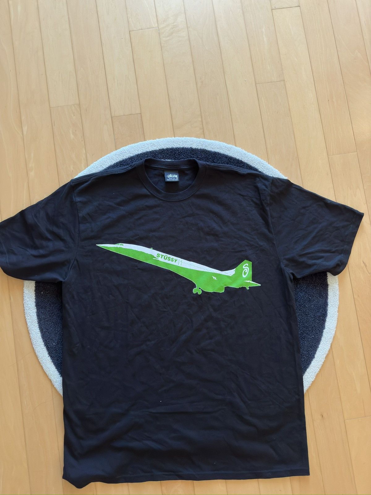 Stussy Stussy Green Jet Tee (L) Size US L / EU 52-54 / 3 - 1 Thumbnail