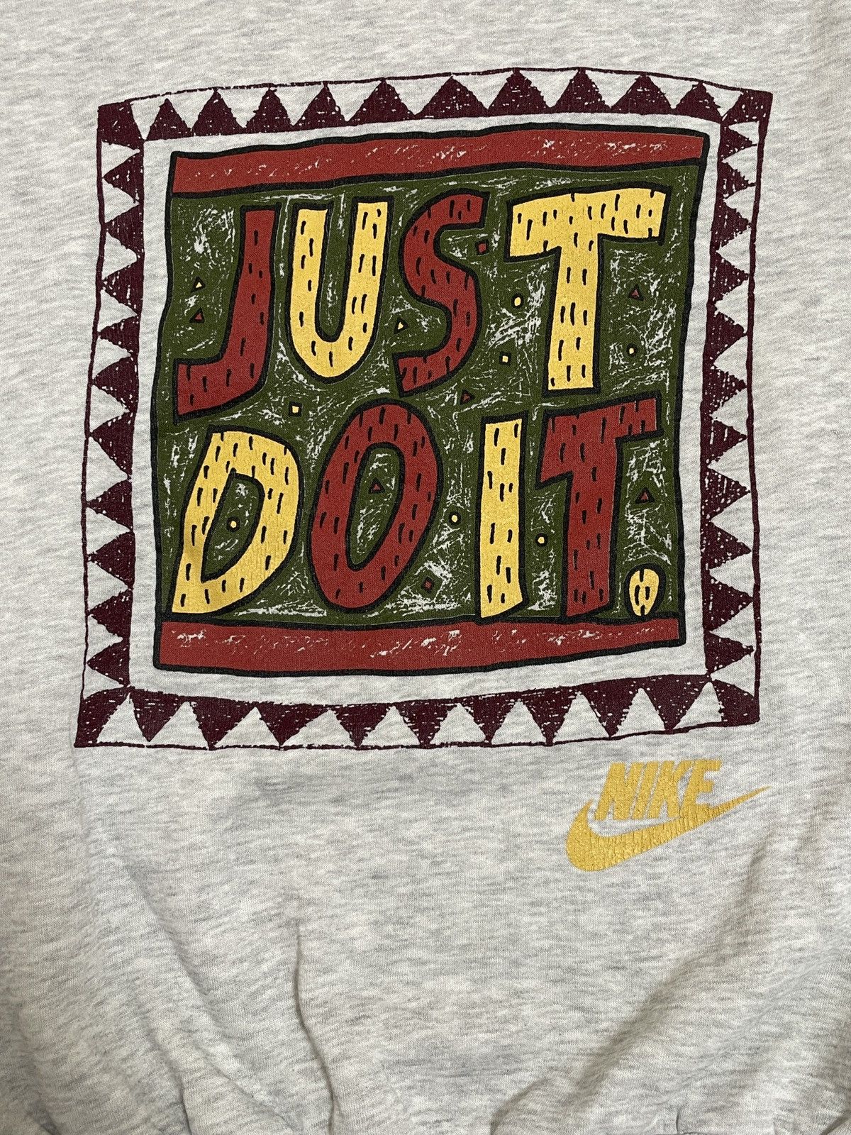 Nike Vintage Nike Sweatshirt 90s Just Do It Size S-M Size US S / EU 44-46 / 1 - 4 Thumbnail