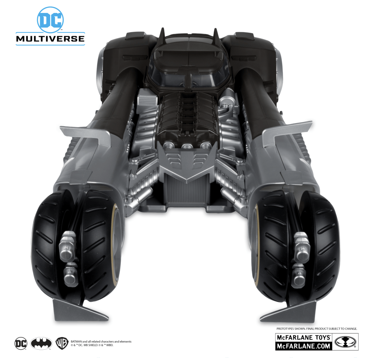 Designer SDCC 2024 McFarlane White Knight Ltd Gold Signed Batmobile Size ONE SIZE - 6 Thumbnail