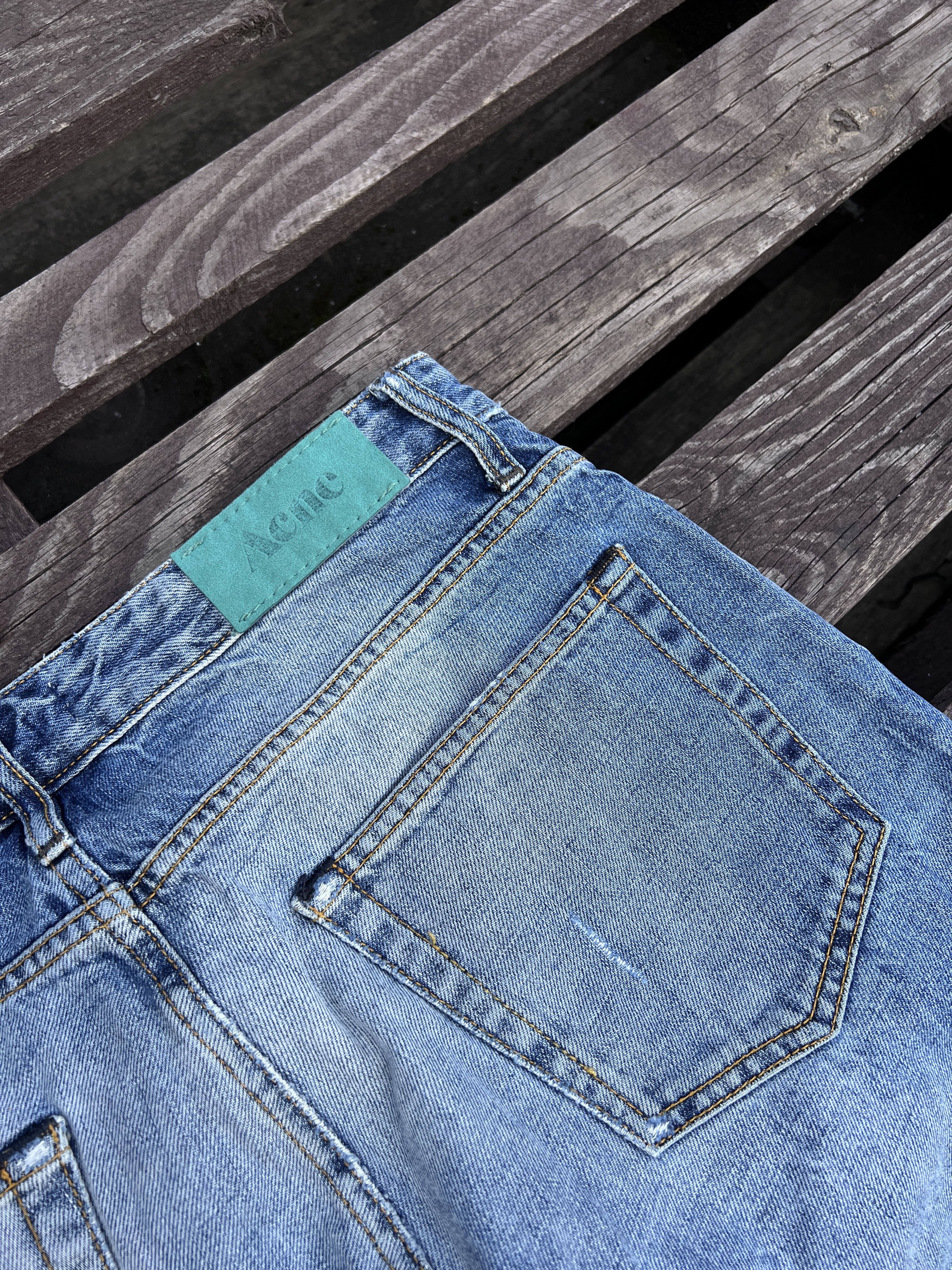 Acne Studios Acne Studios Vintage Generic Girl Distressed Denim Jeans Size 29" - 4 Thumbnail