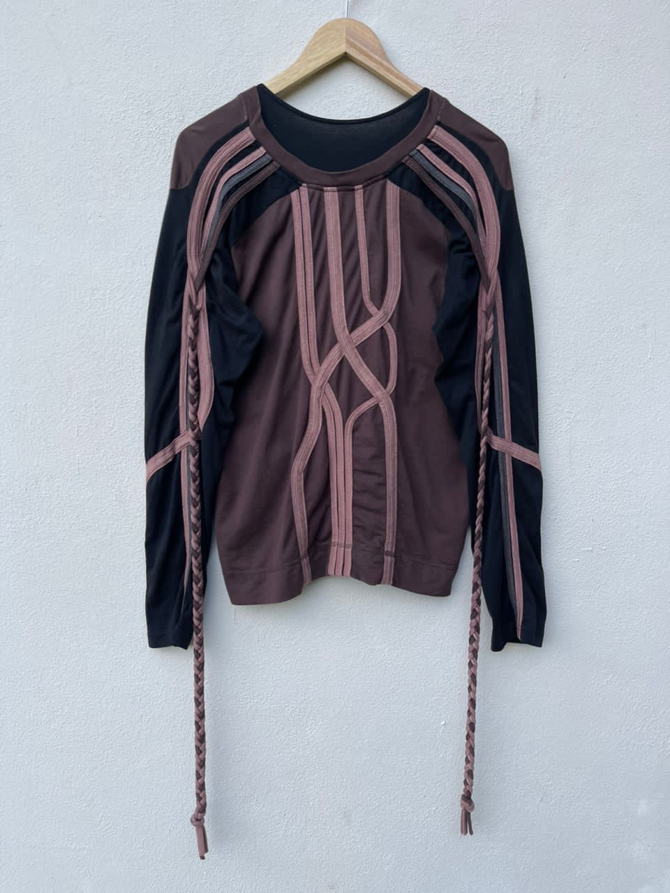 Japanese Brand Marithe Francois Girbaud Design Longsleeve Tee Size M / US 6-8 / IT 42-44 - 10 Thumbnail