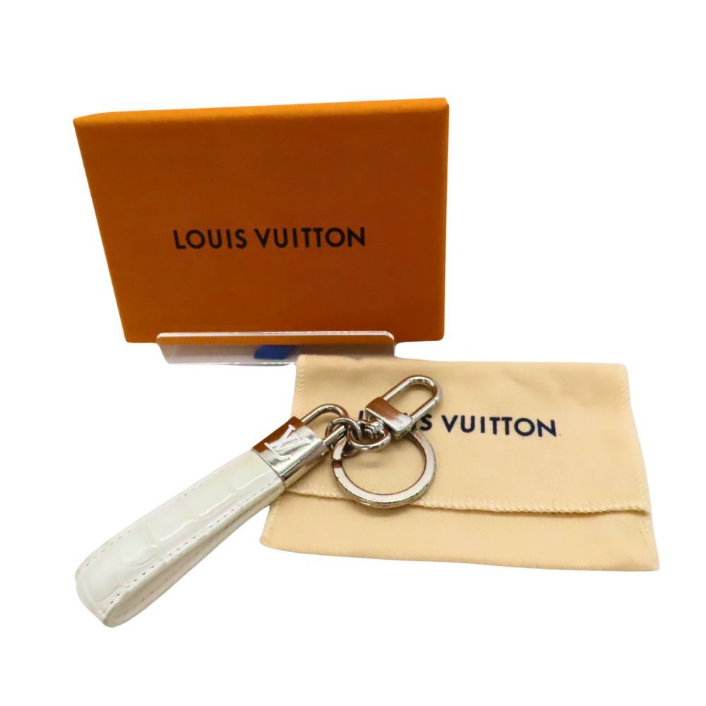 Louis Vuitton Louis Vuitton Louis Vuitton LV Padlock Dragonne Alligator Key Holder Leather Key Chain M01940 Size ONE SIZE - 1 Thumbnail