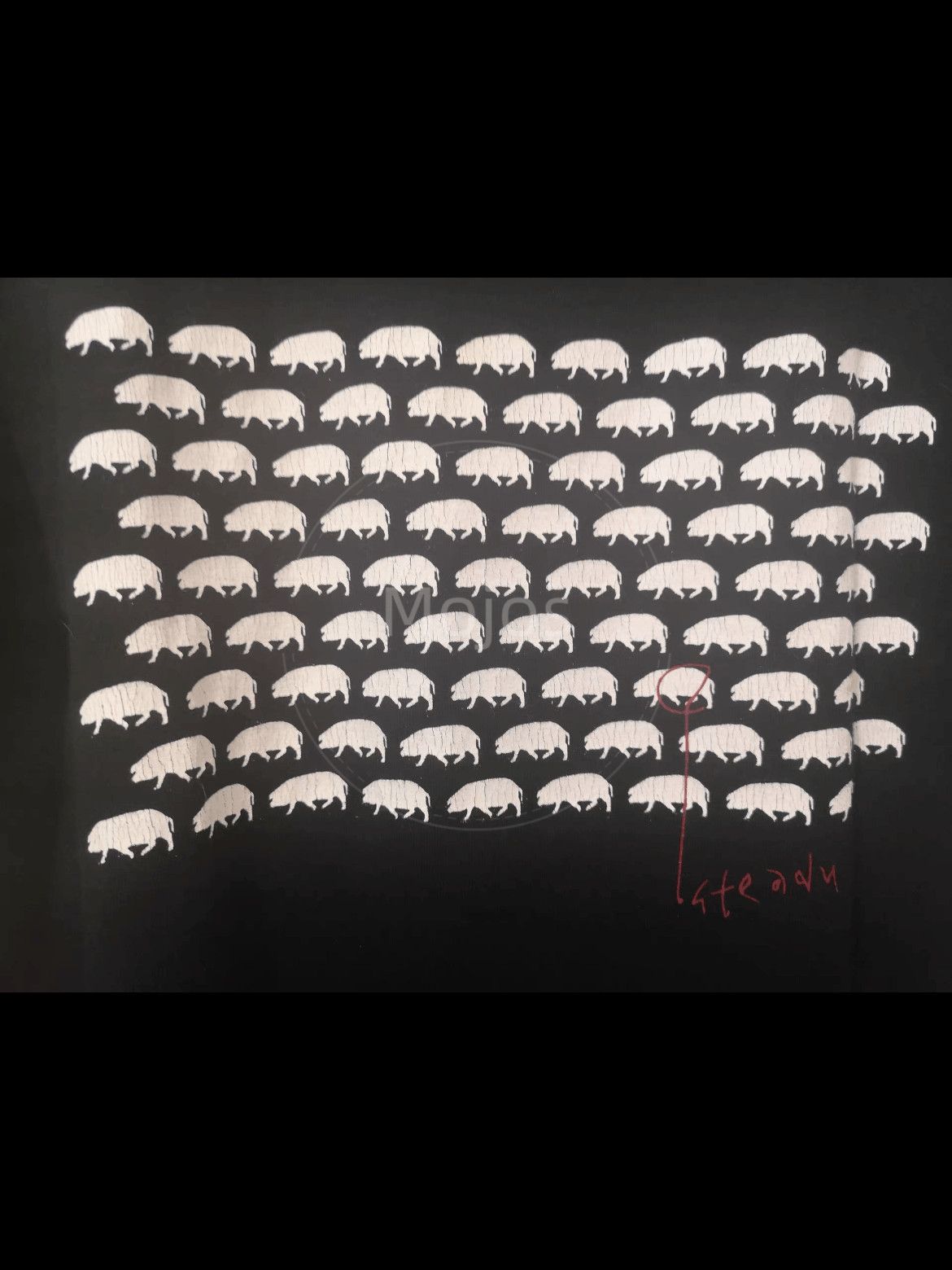 Number (N)ine Sz 2 Number Nine Pig Print Tee-2508 Size US M / EU 48-50 / 2 - 4 Thumbnail