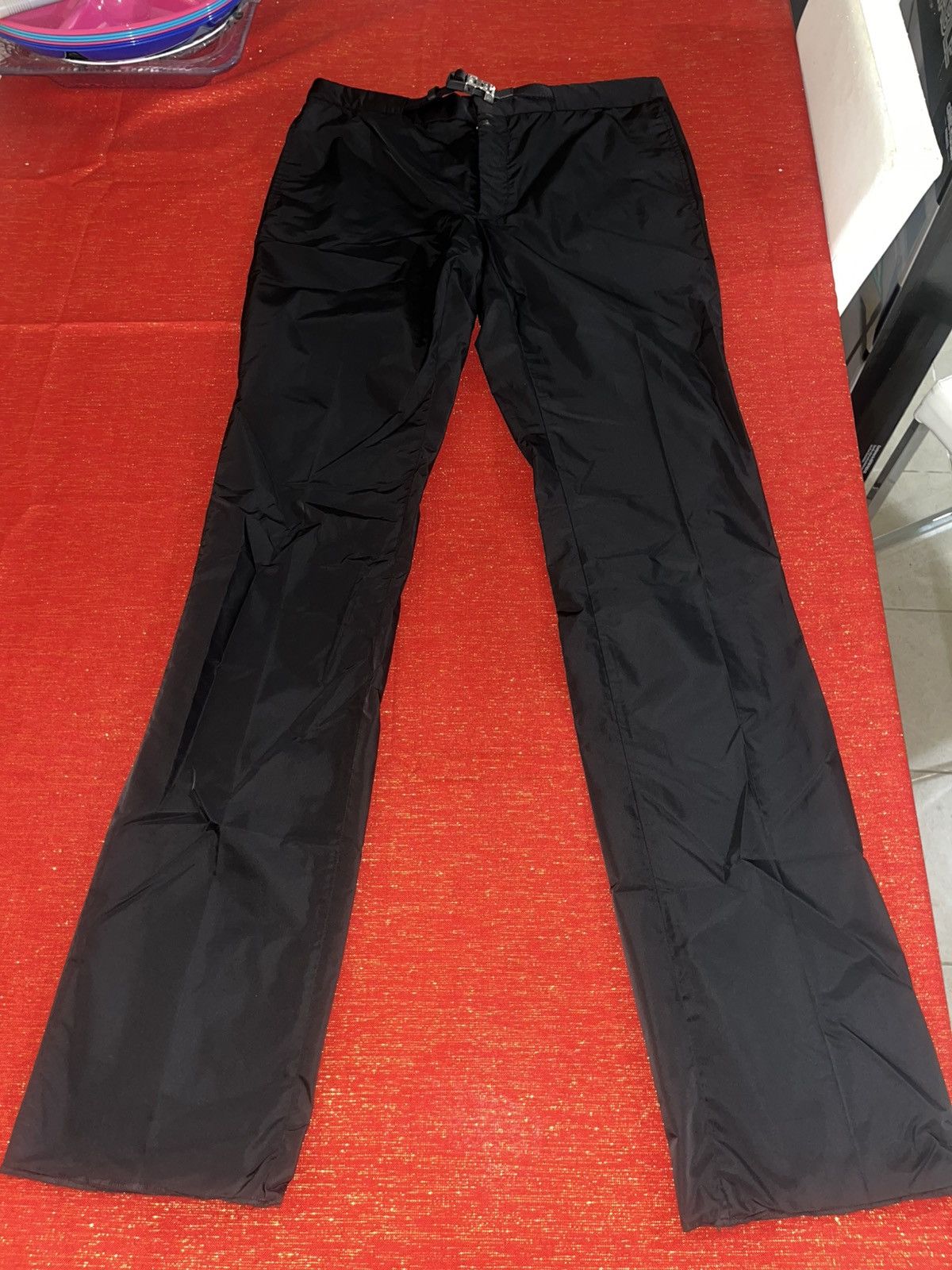 Givenchy Givenchy Slim Fit Belted Nylon Pant Sz 52 Size US 36 / EU 52 - 13 Thumbnail