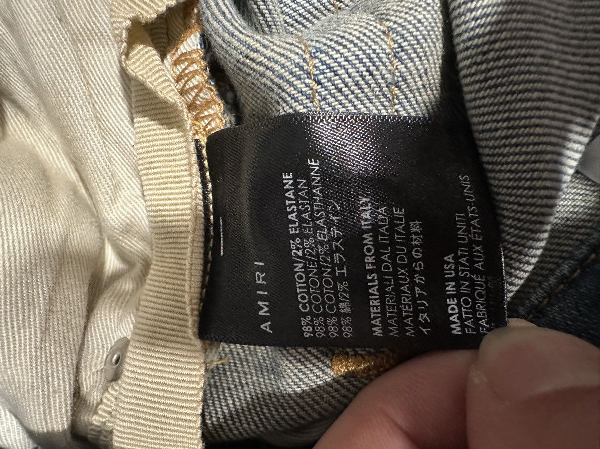Amiri AMIRI STACK SKINNY JEAN Size US 32 / EU 48 - 5 Thumbnail