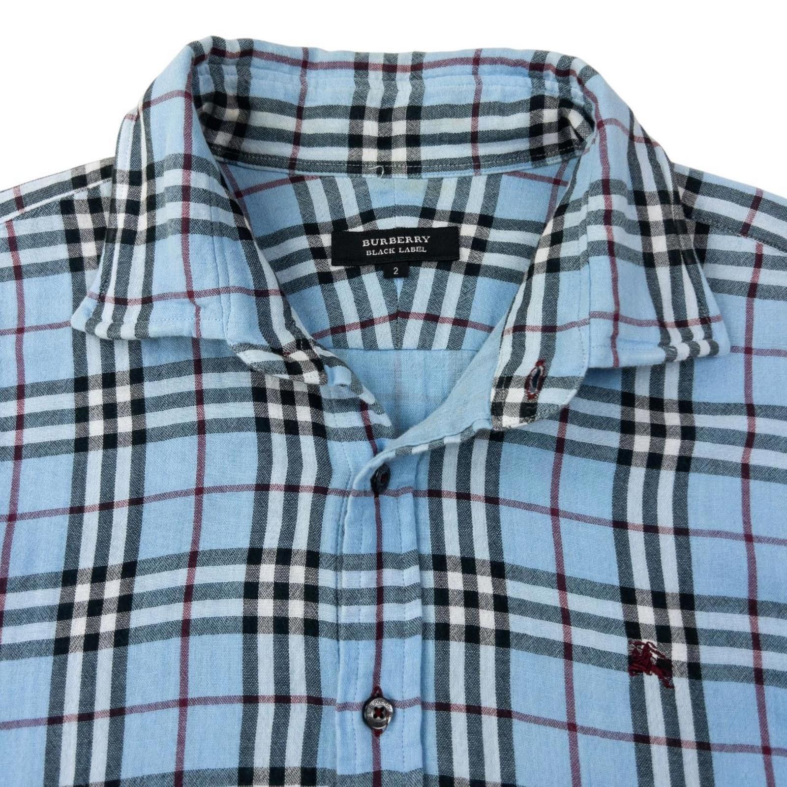 Burberry Vintage Burberry Black Label Nova Check Shirt Size S Size US S / EU 44-46 / 1 - 4 Thumbnail