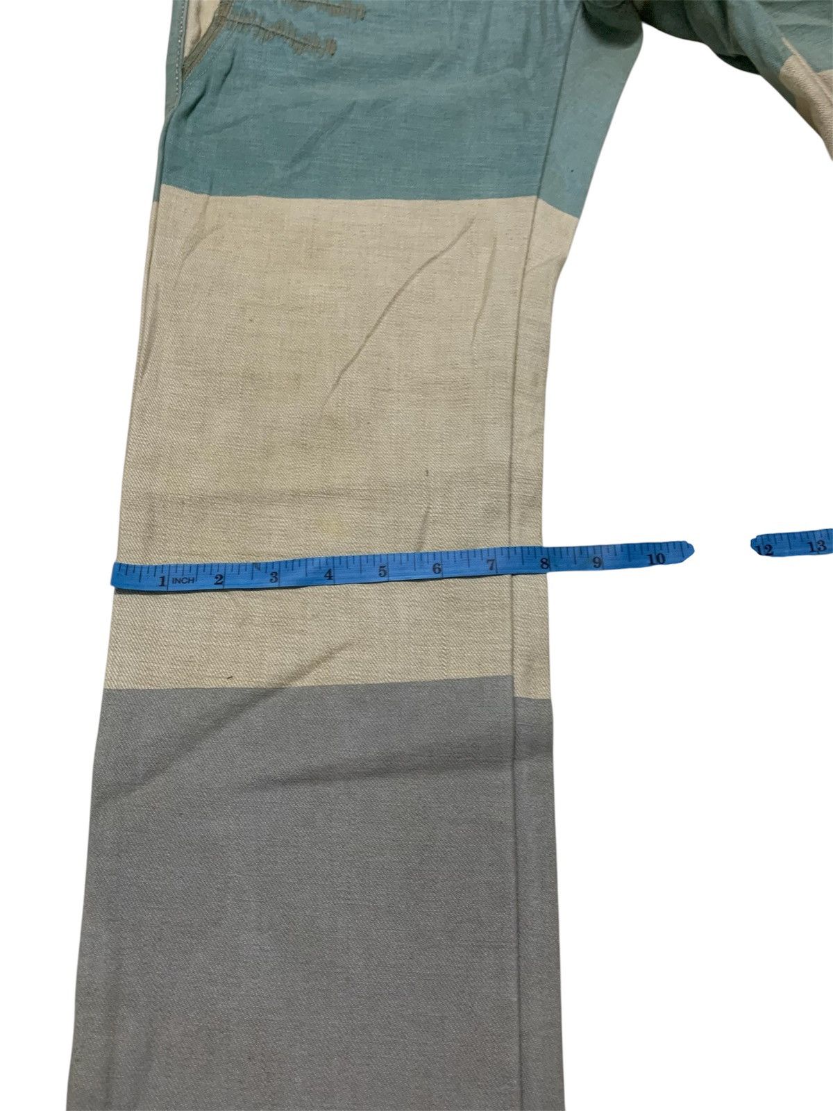 Marithe + Francois Girbaud MARITHE FRANCOIS GIRBAUD COLOUR BLOCK DENIM JEANS Size US 31 - 9 Thumbnail